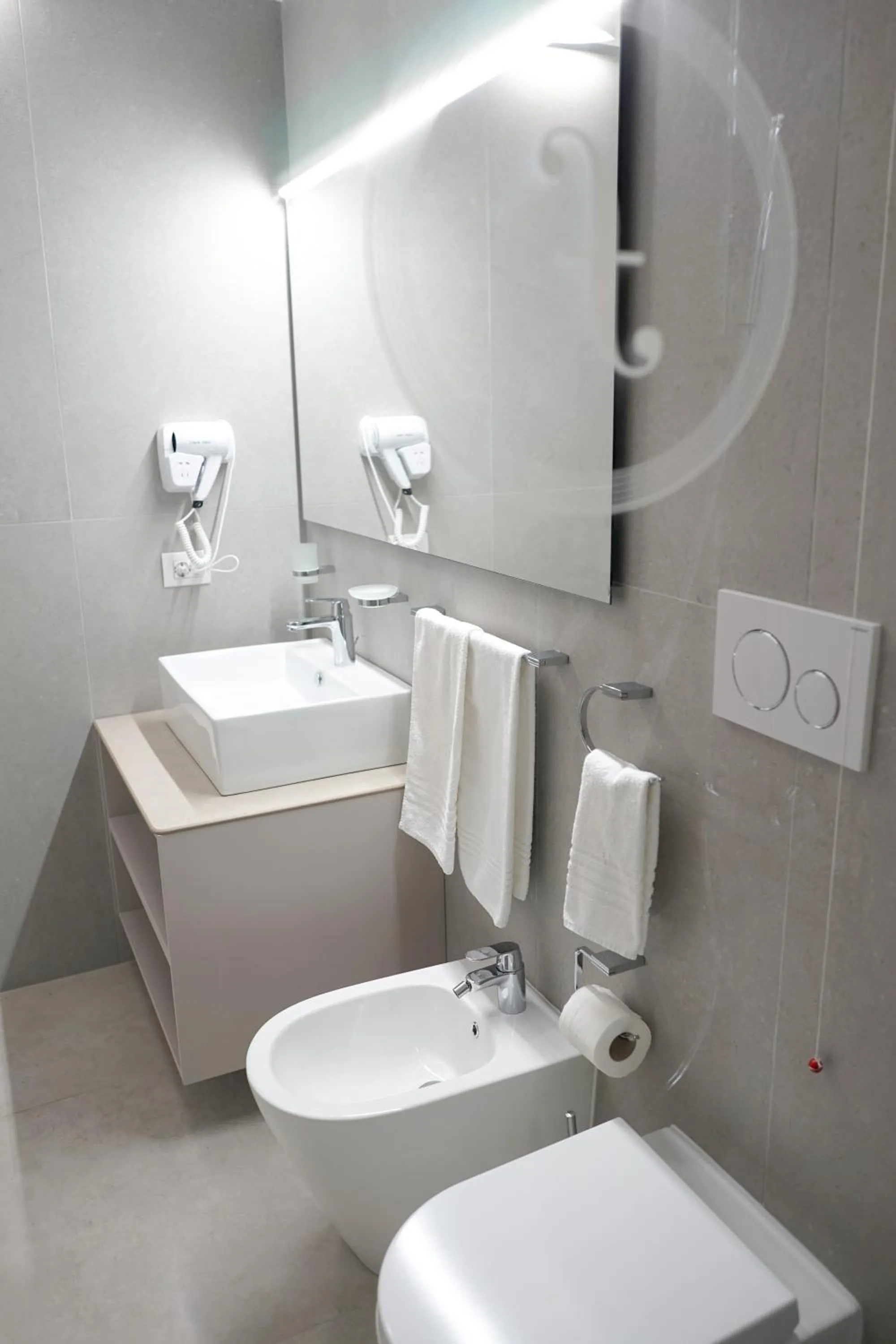 Bathroom in Ferrocino Resort