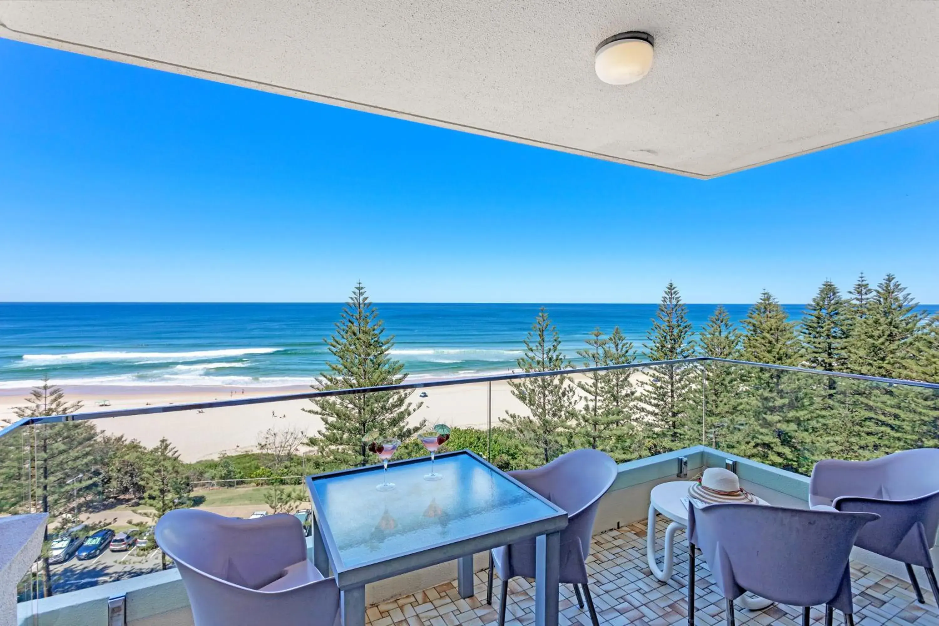 Balcony/Terrace in Southern Cross Beachfront Holiday Apartments Balcony/Terrace in Southern Cross Beachfront Holiday Apartments