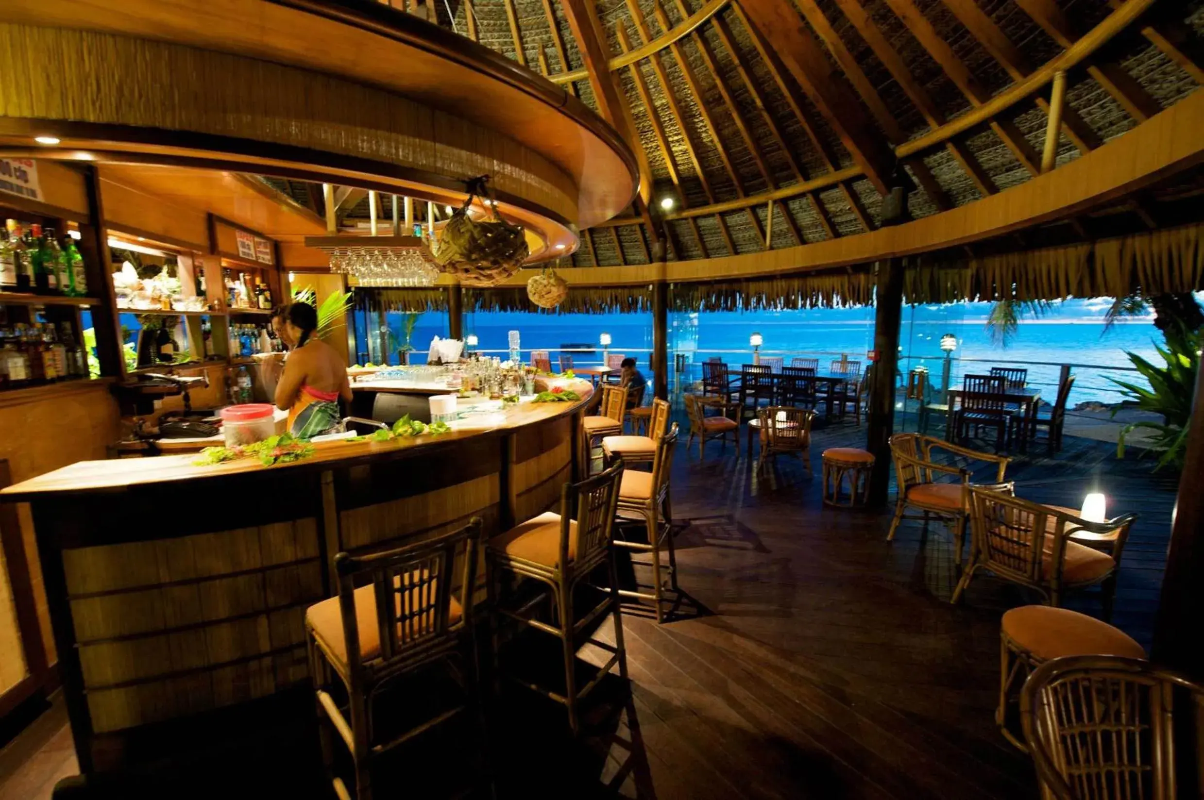 Lobby or reception in Maitai Rangiroa Lobby or reception in Maitai Rangiroa