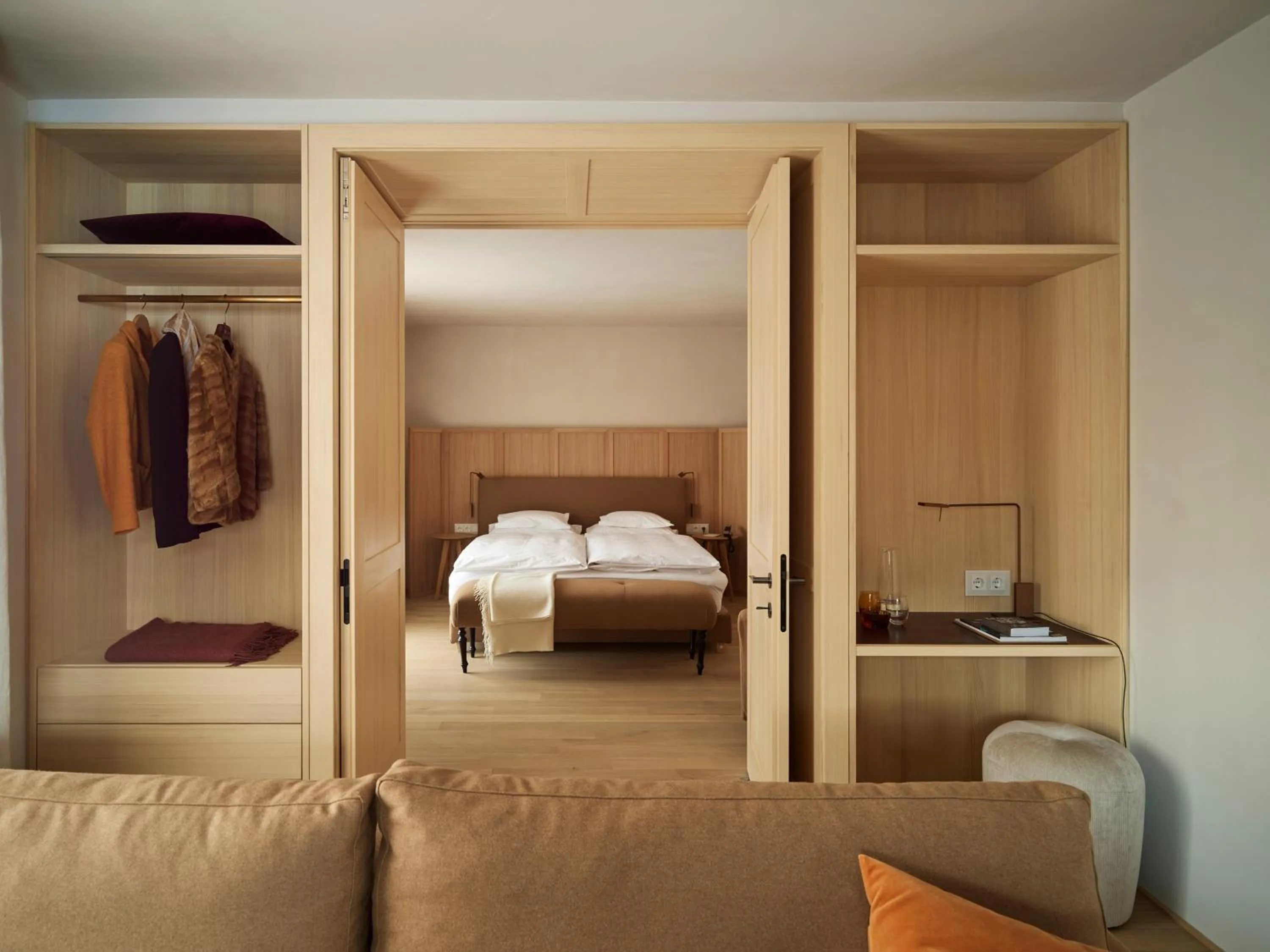 Bed in Hotel Schwarzwand