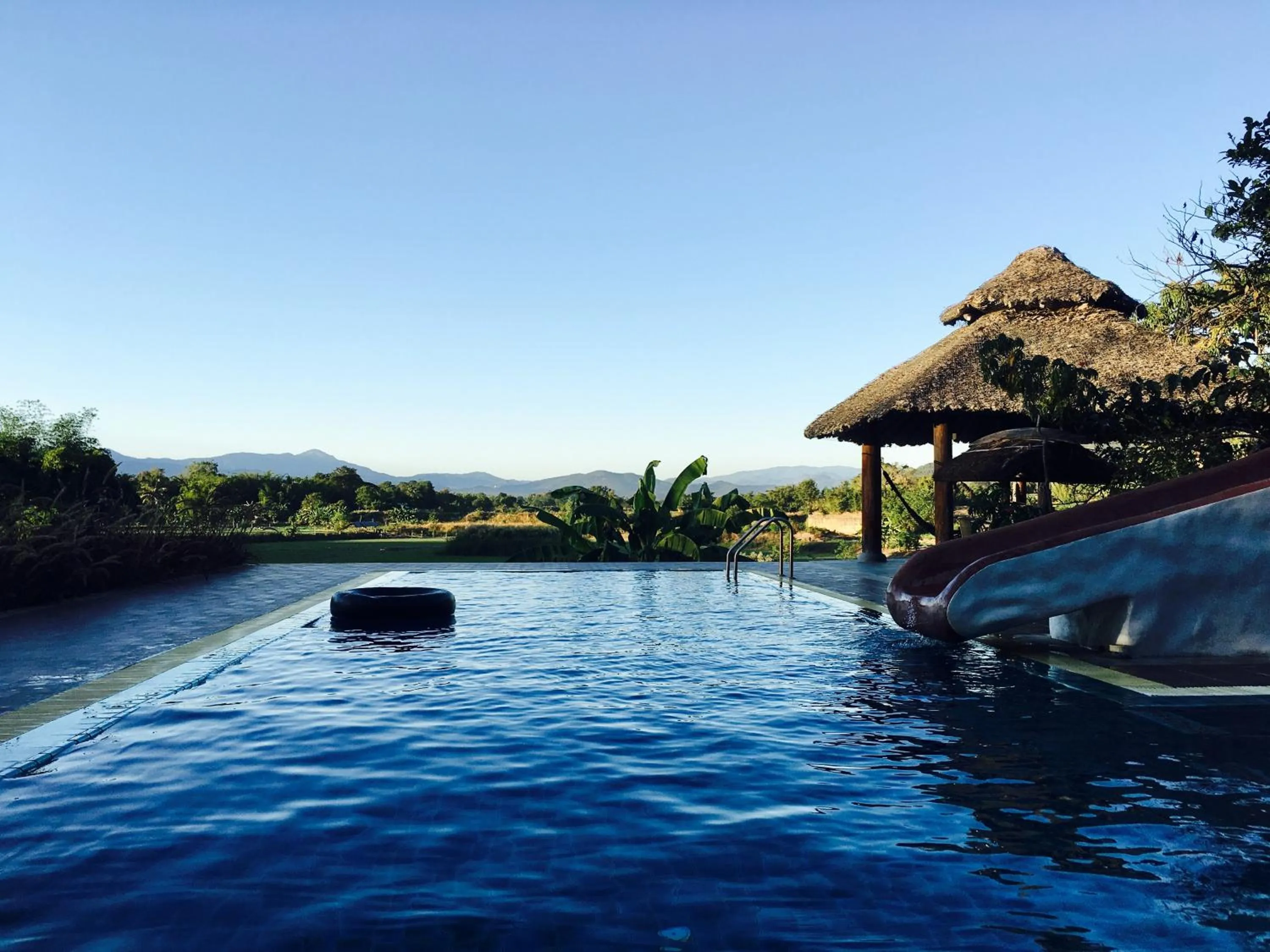 Swimming pool in KuadKhonThoe Pai Cottage