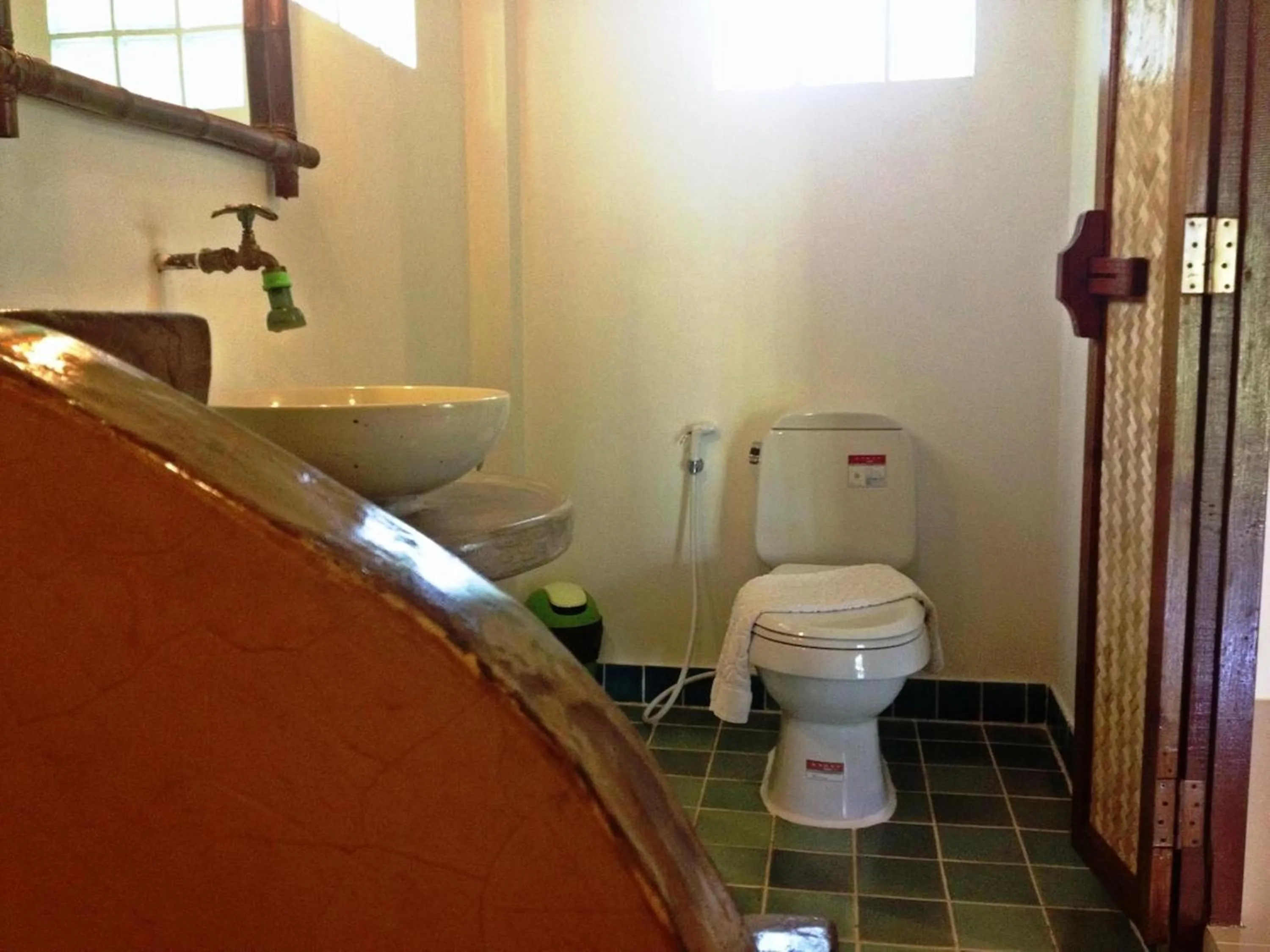 Bathroom in KuadKhonThoe Pai Cottage