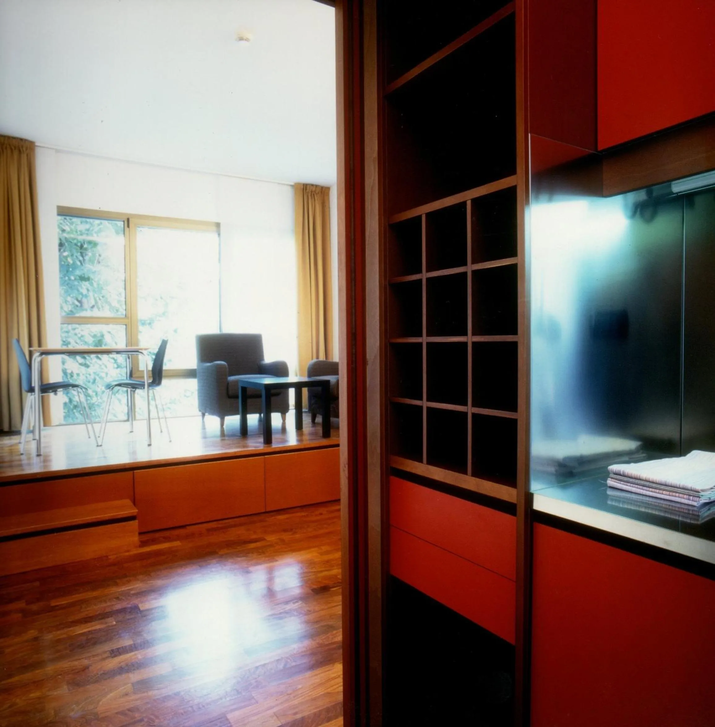 Living room in Residence Le Corti