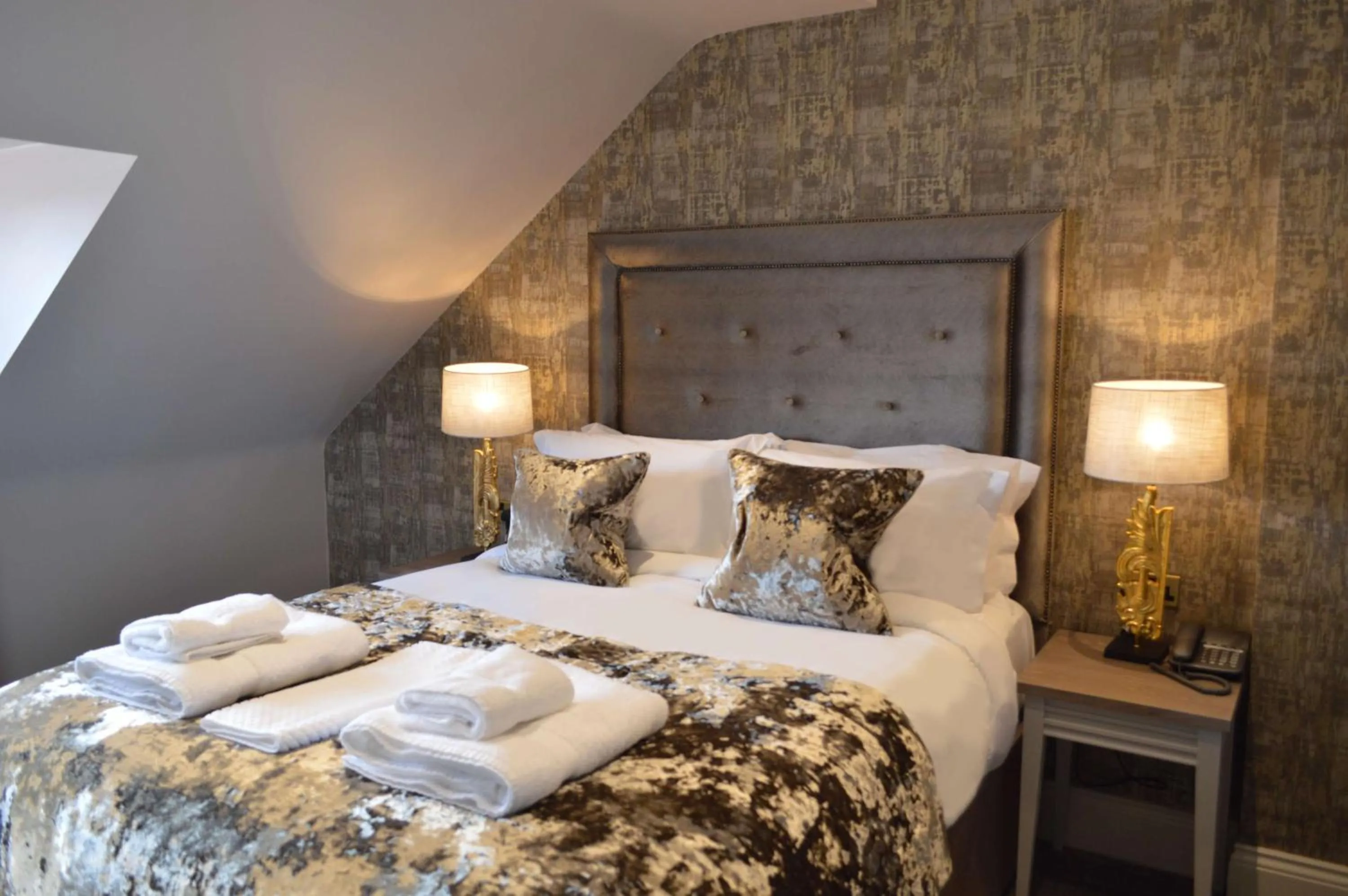 Photo of the whole room, Bed in The Lord Street Hotel; BW Signature Collection