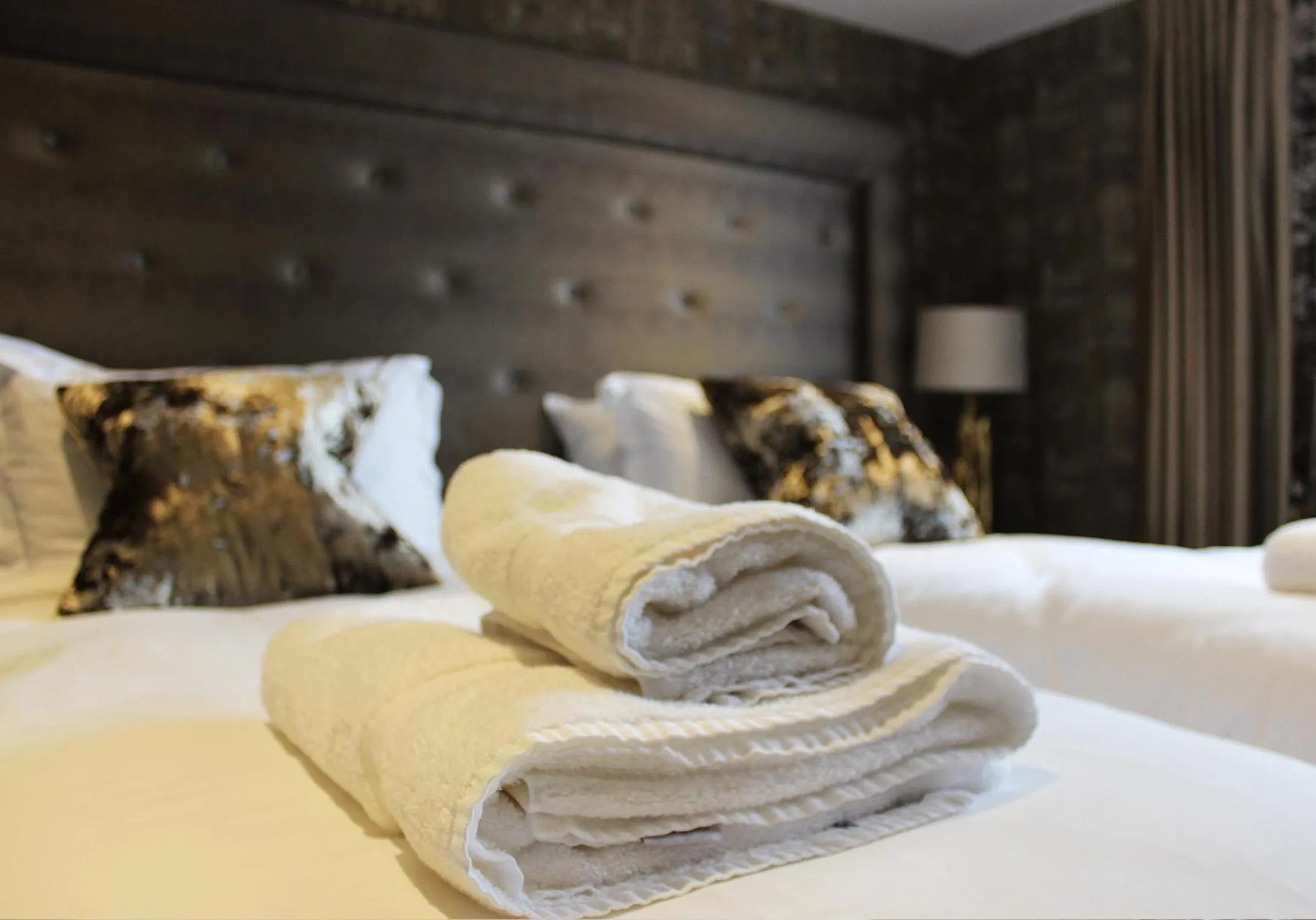 Bed in The Lord Street Hotel; BW Signature Collection