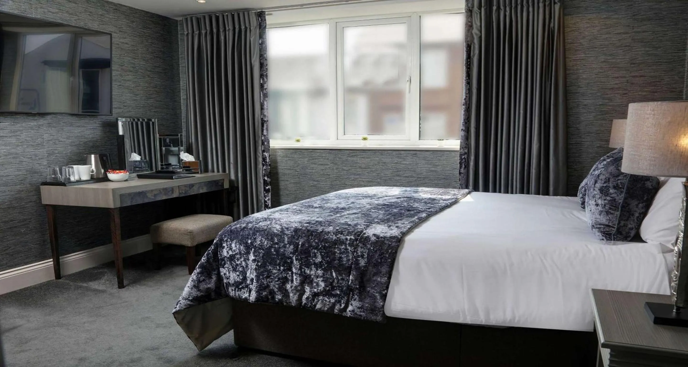 Bedroom, Bed in The Lord Street Hotel; BW Signature Collection