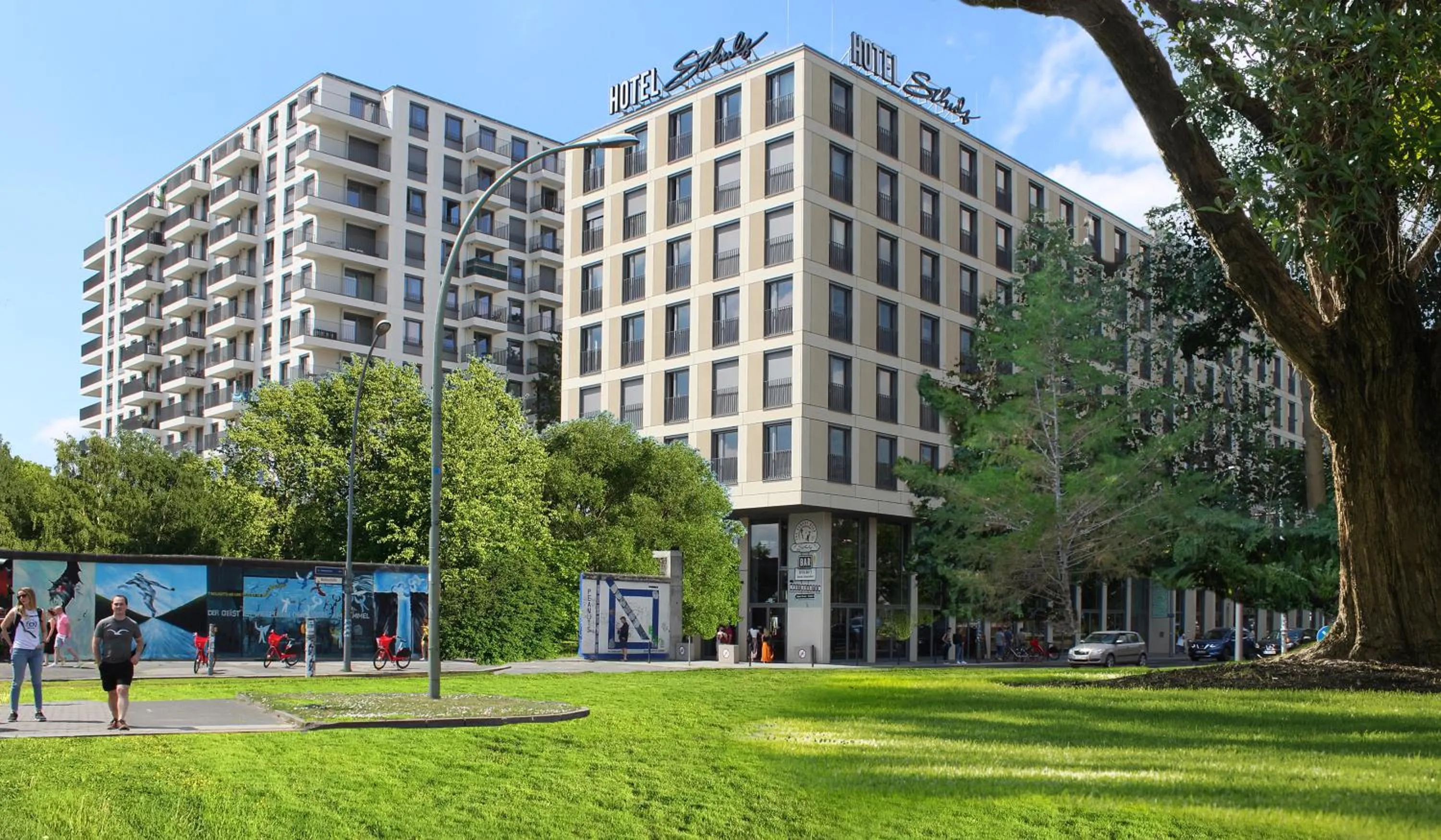 Schulz Hotel Berlin Wall at the East Side Gallery