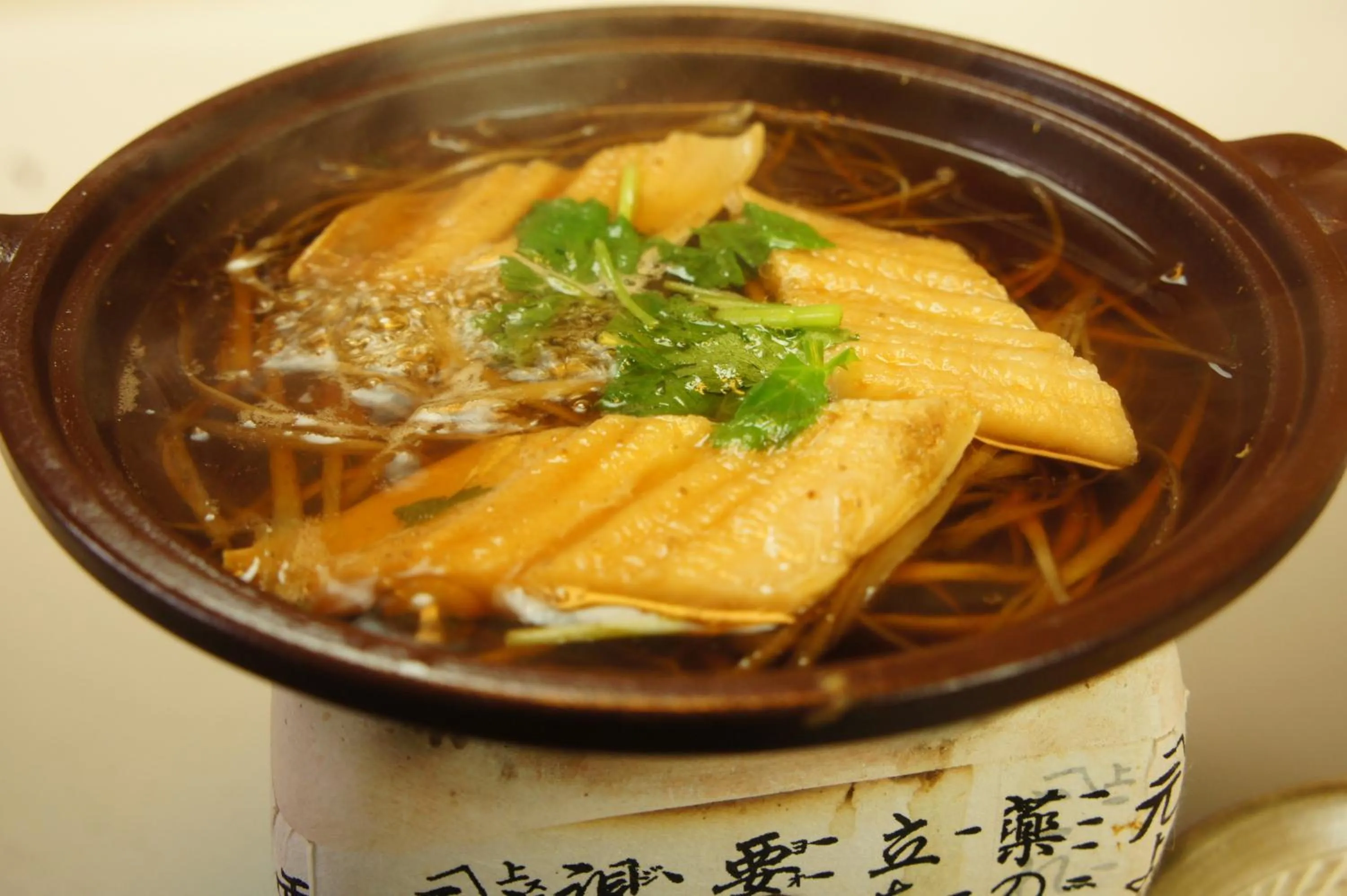 Food close-up in Kikunoya