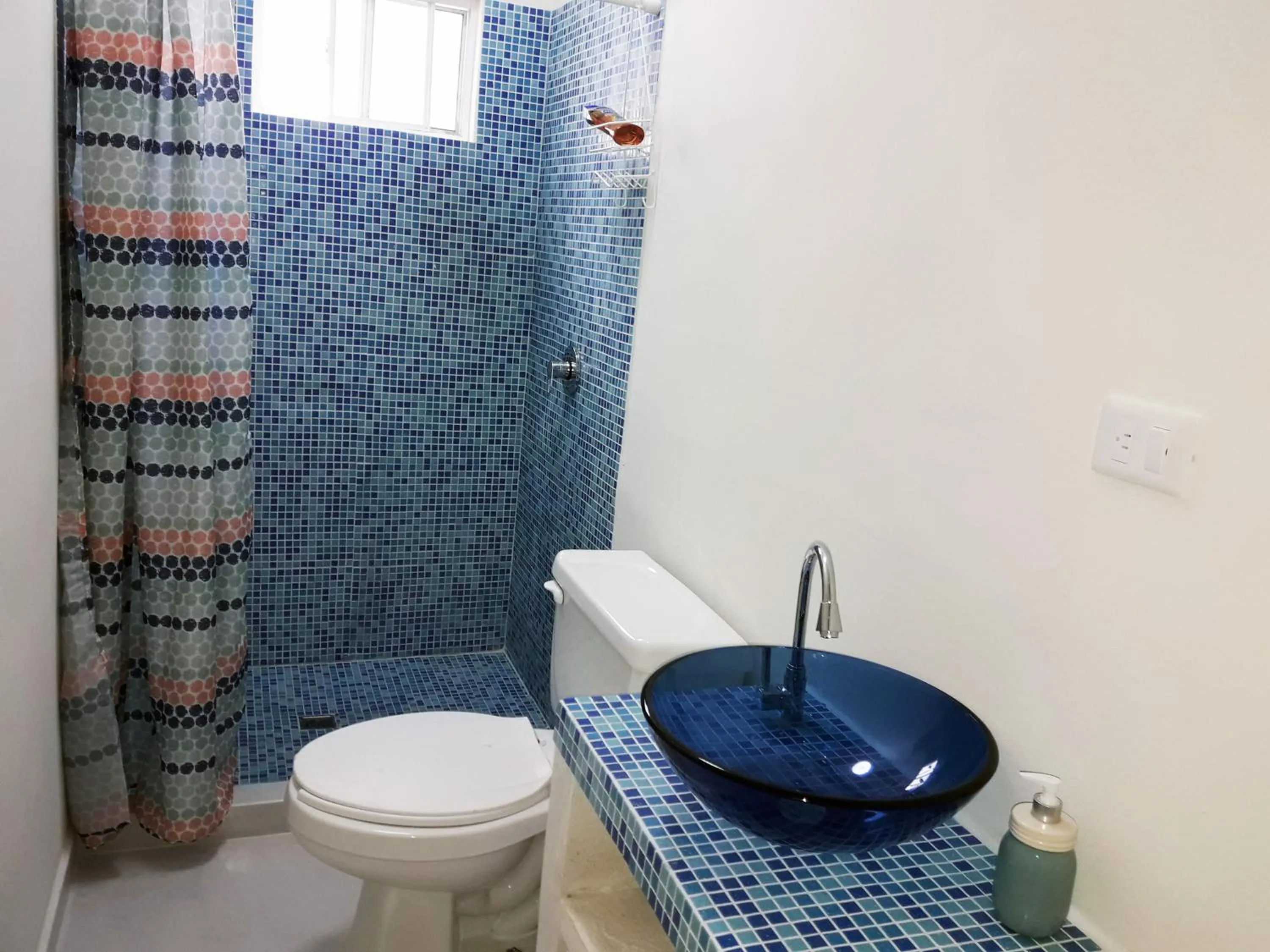 Bathroom in Cancun Blue Airport