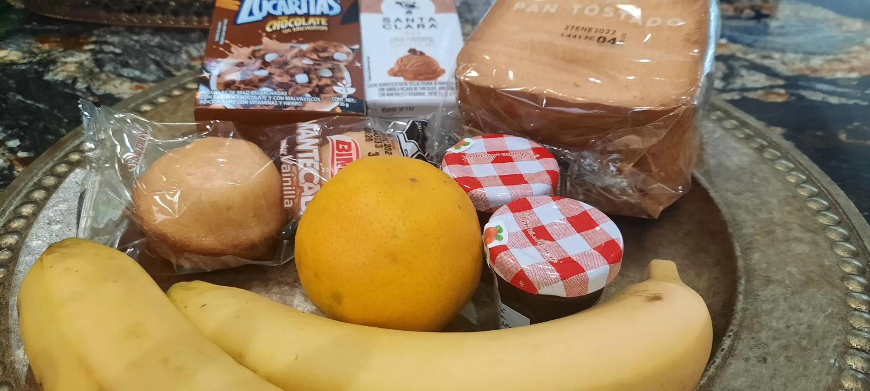 Breakfast in Cancun Blue Airport
