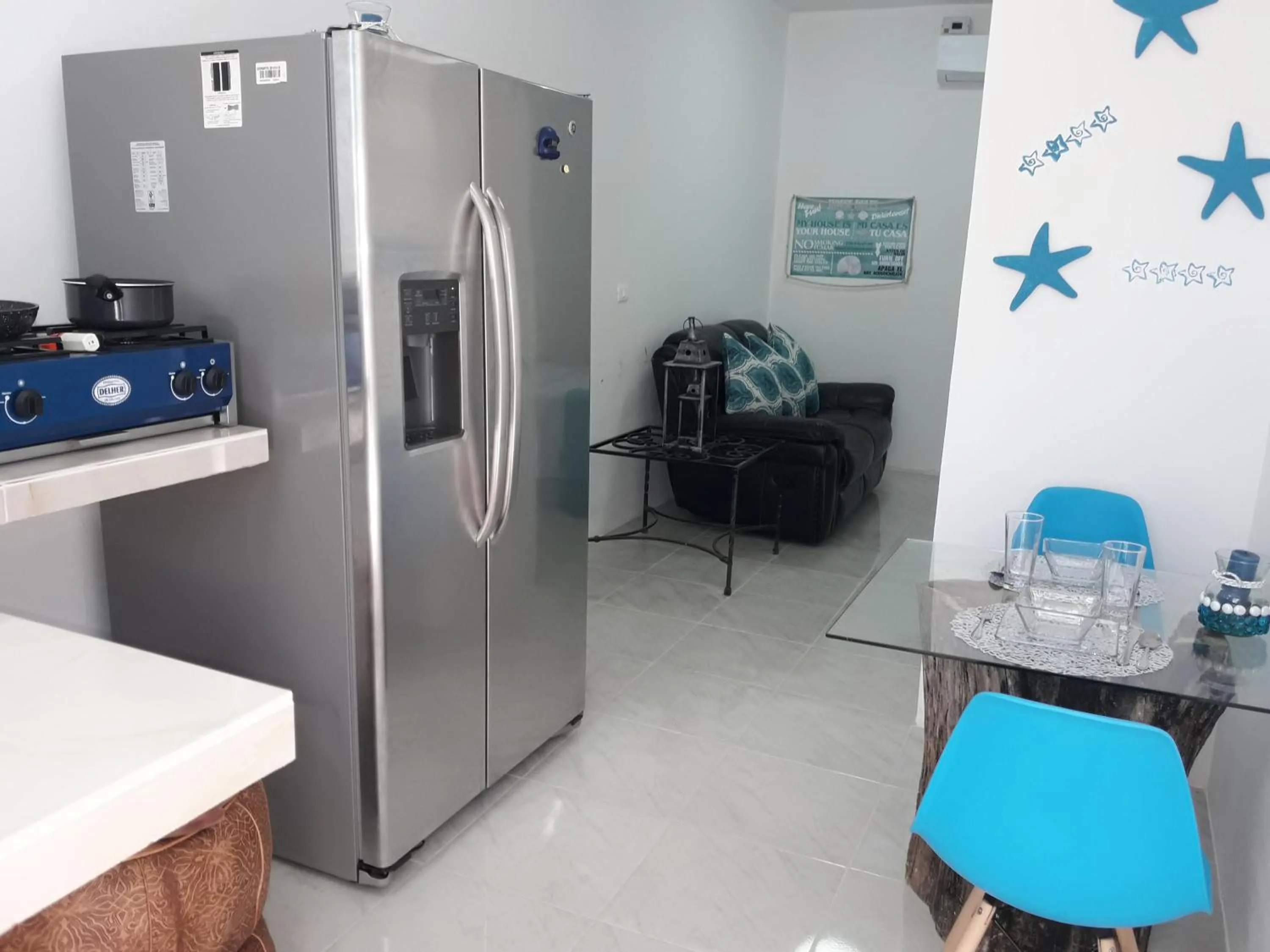Kitchen or kitchenette in Cancun Blue Airport