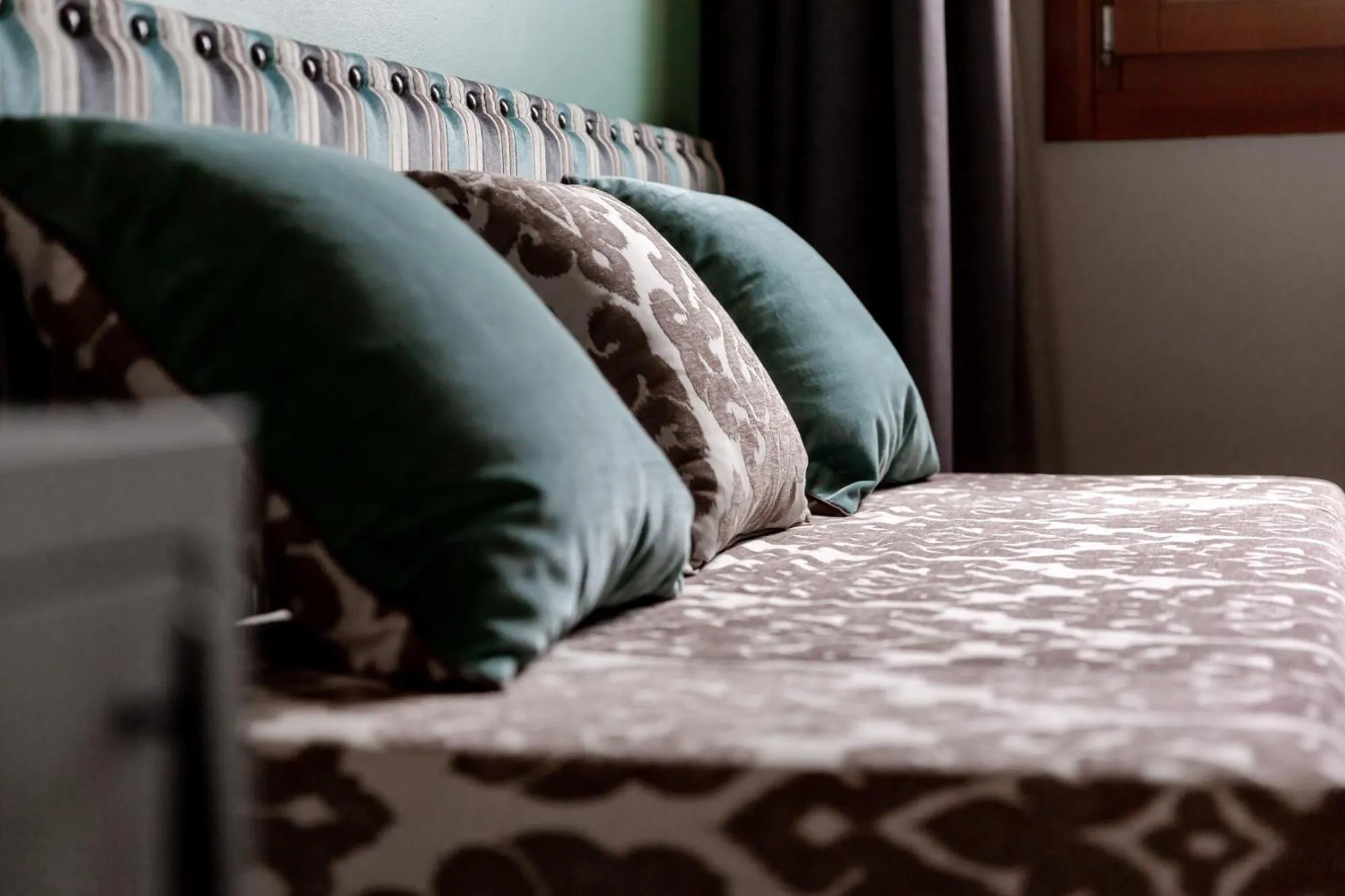 Decorative detail, Bed in Boutique Hotel Municipio 1815