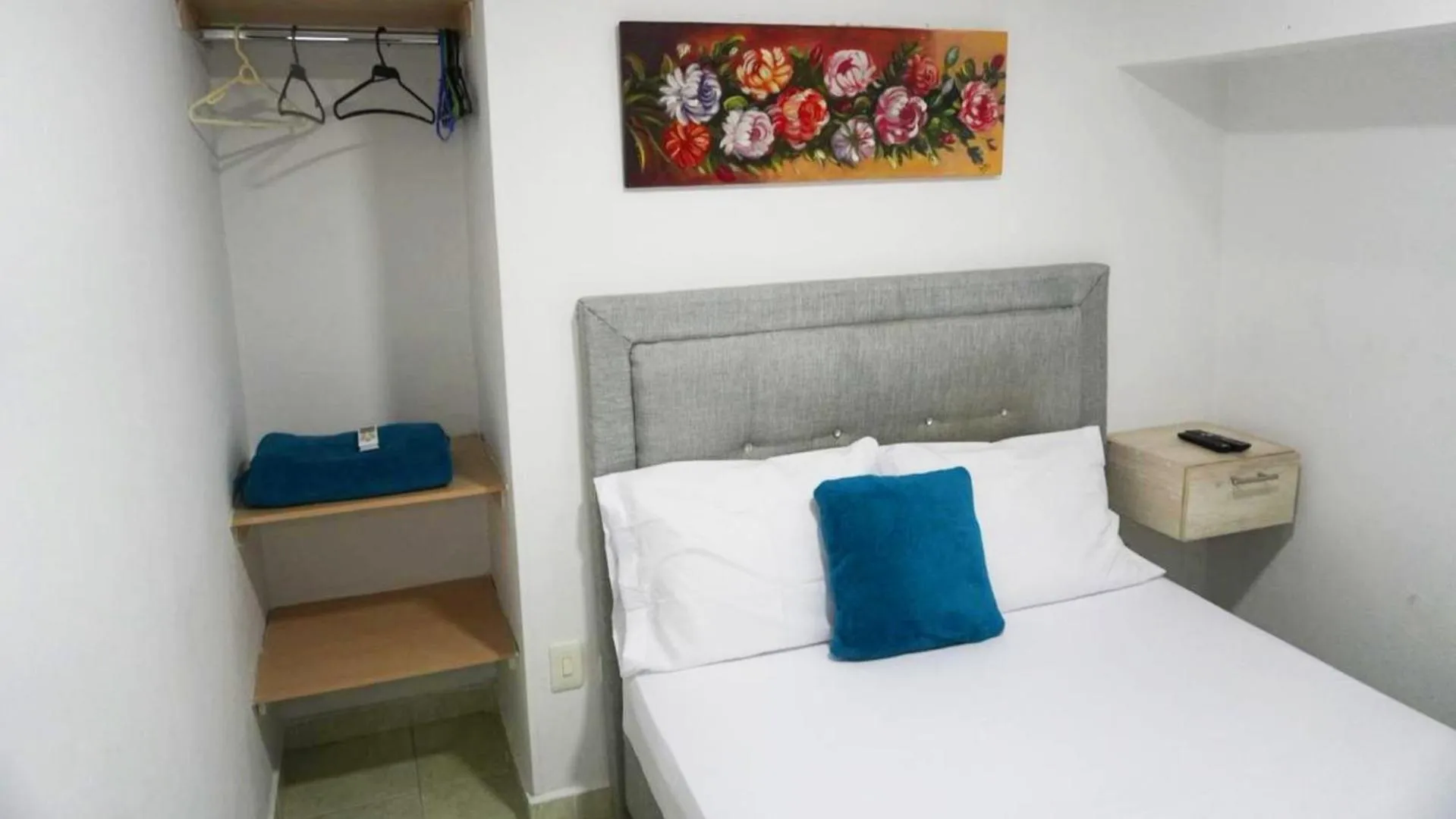 Bed in Hotel Casa Paraiso