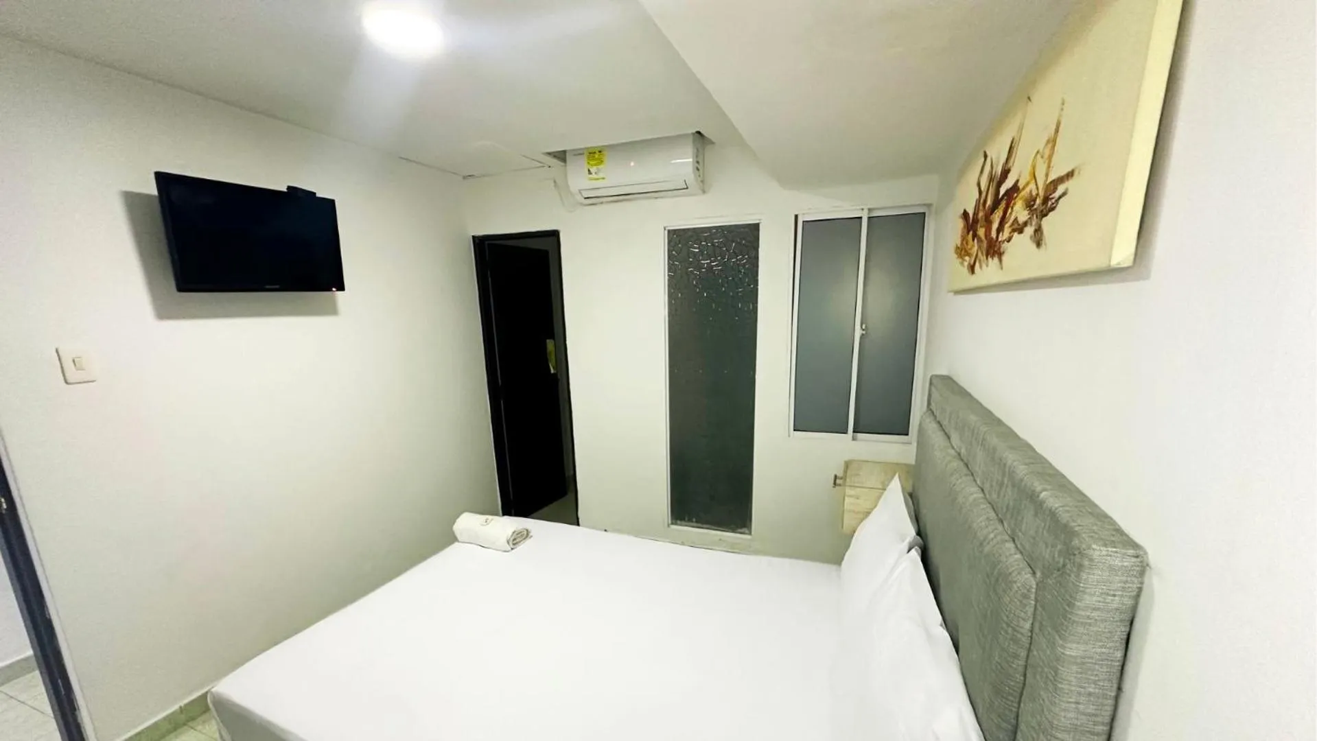 Bed in Hotel Casa Paraiso