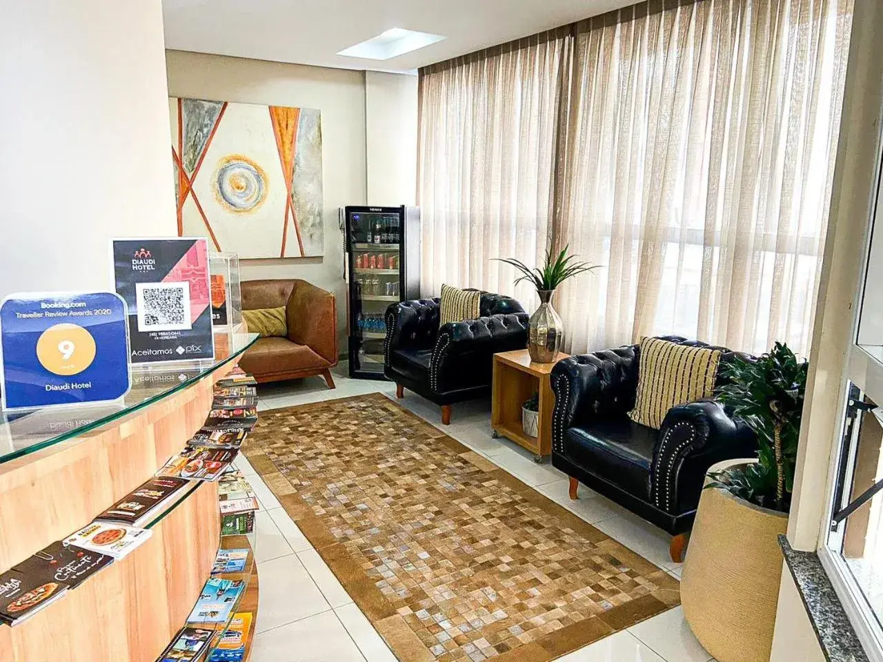 Lobby or reception in Diaudi Hotel Lobby or reception in Diaudi Hotel