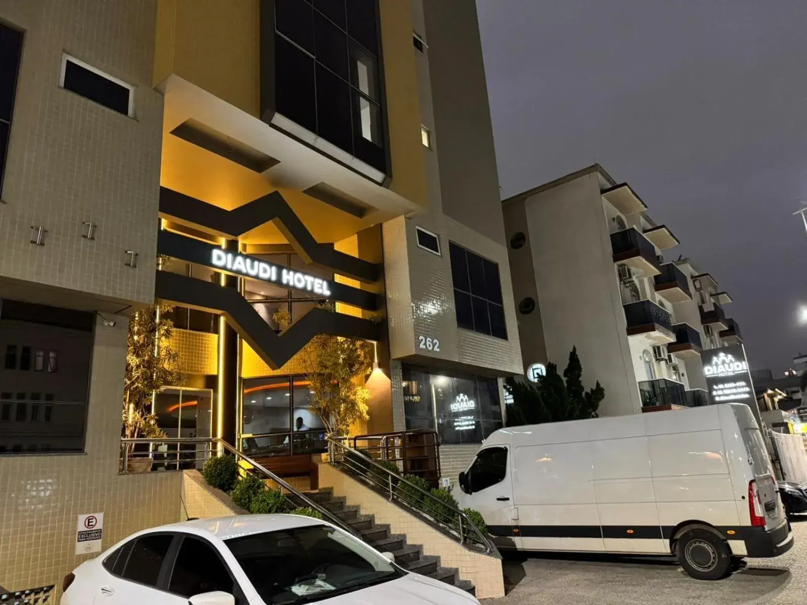 Property building in Diaudi Hotel Property building in Diaudi Hotel