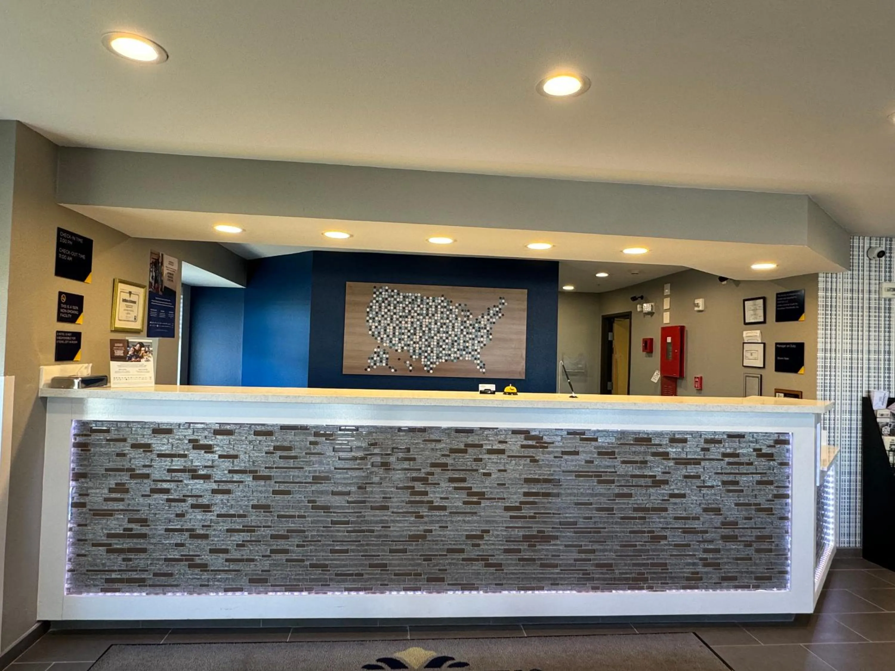 Lobby or reception in Microtel Inn and Suites Independence