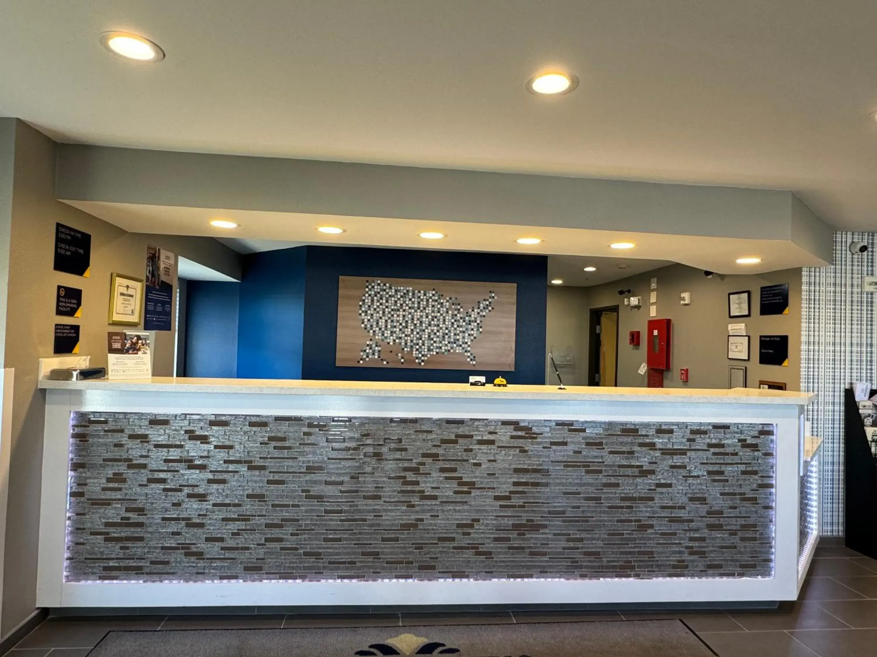 Lobby or reception in Microtel Inn and Suites Independence Lobby or reception in Microtel Inn and Suites Independence
