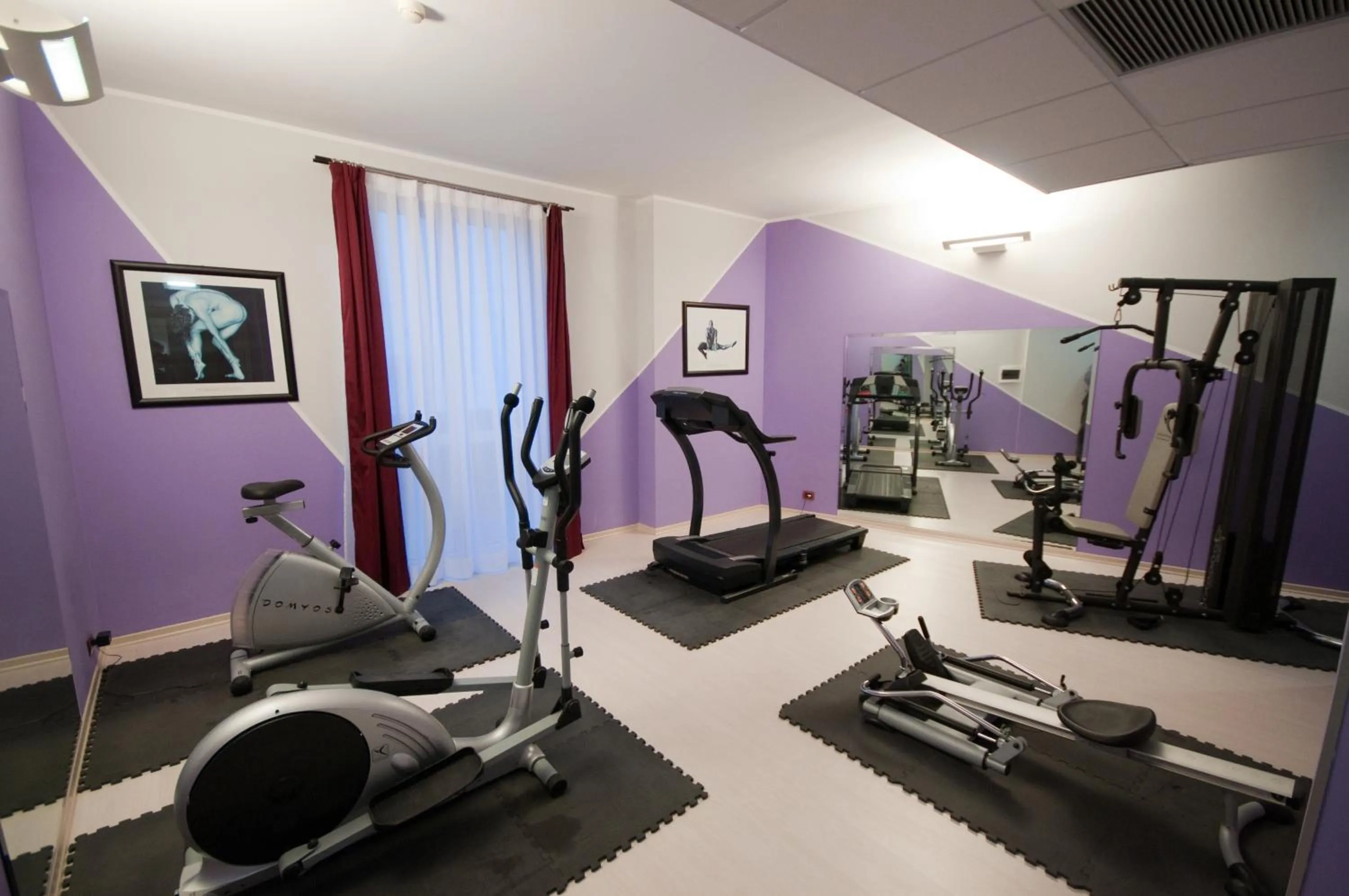 Fitness centre/facilities in Hotel Brindor