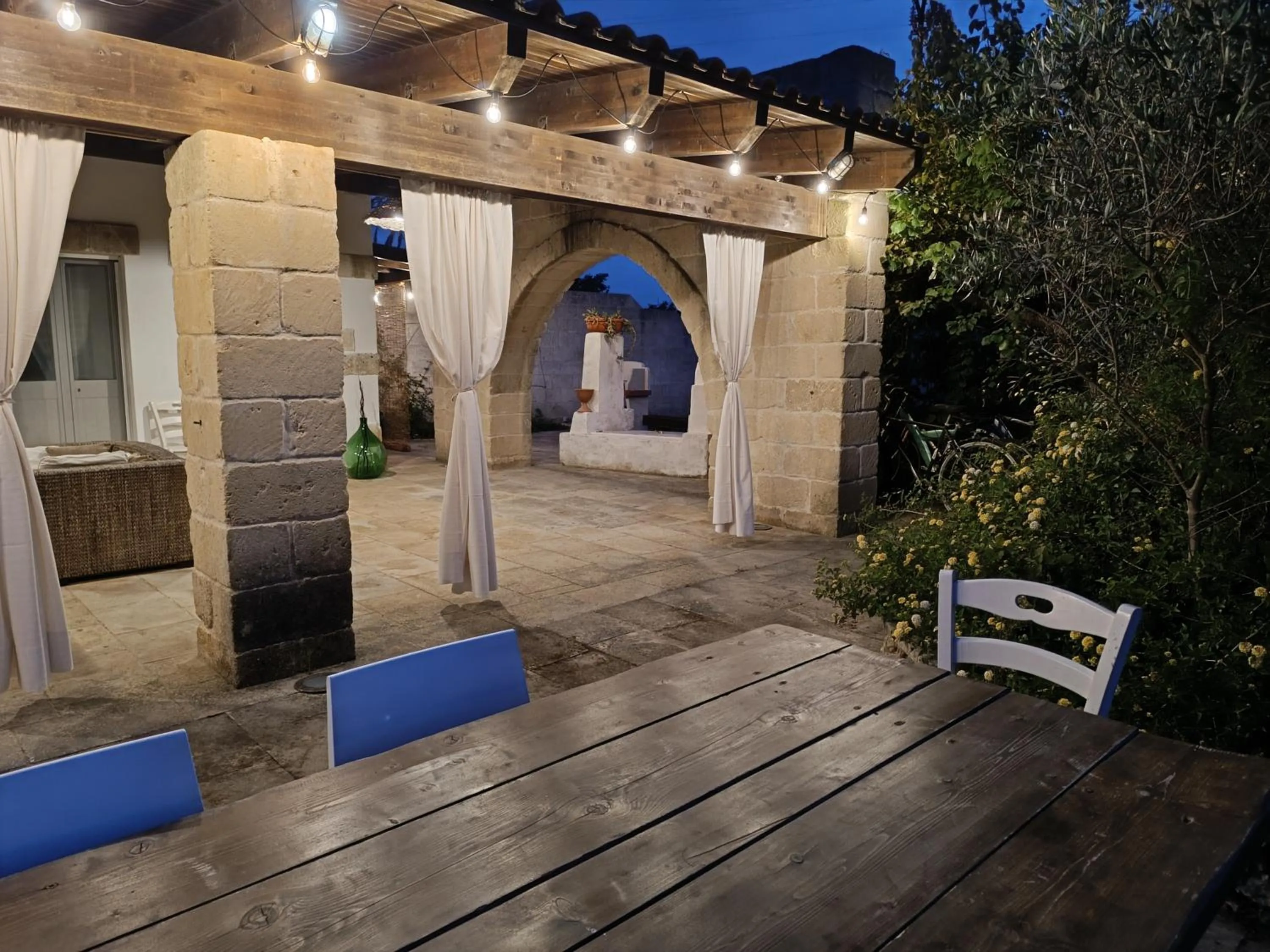 Patio in Villa Delfino