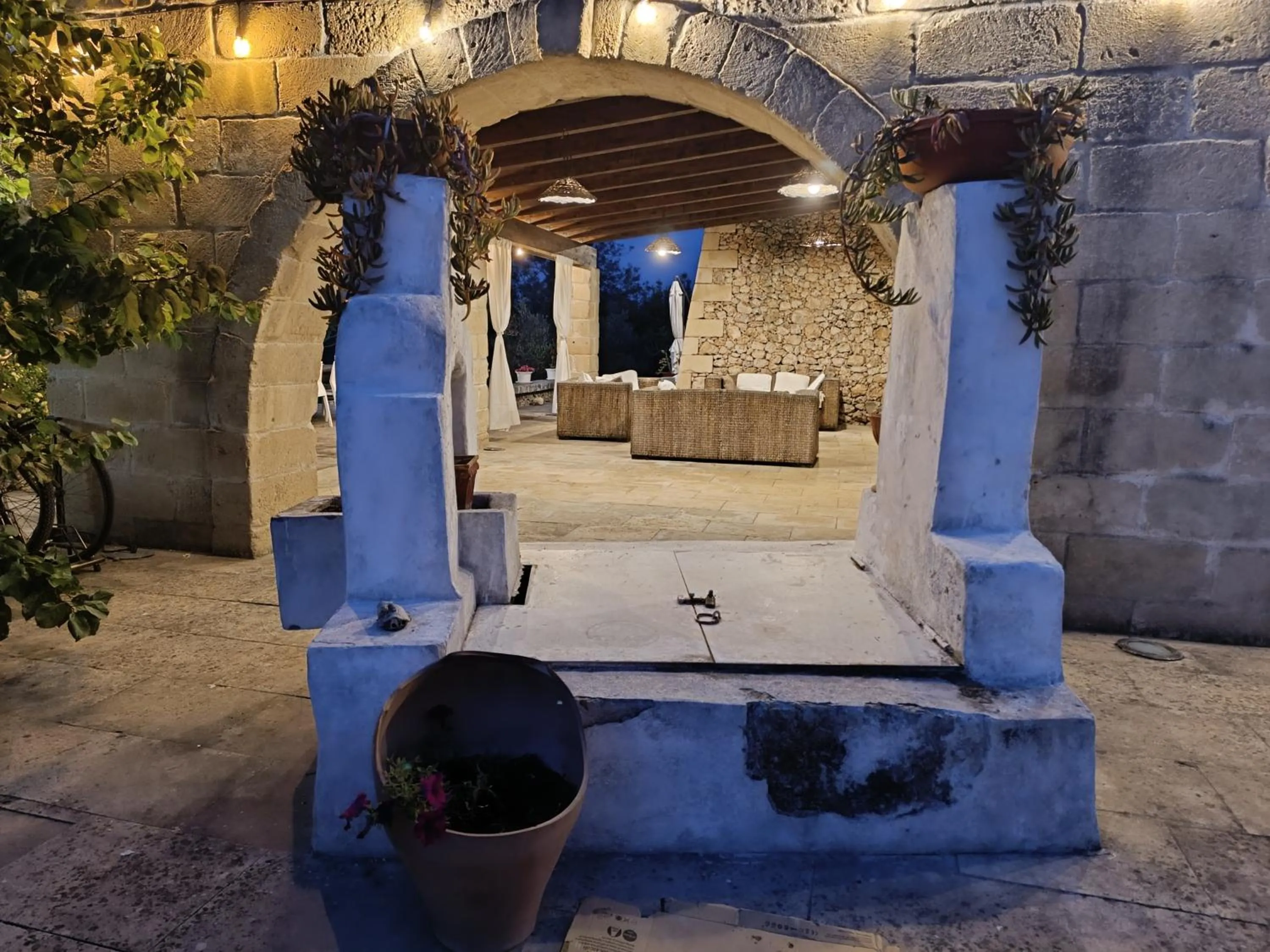 Patio in Villa Delfino