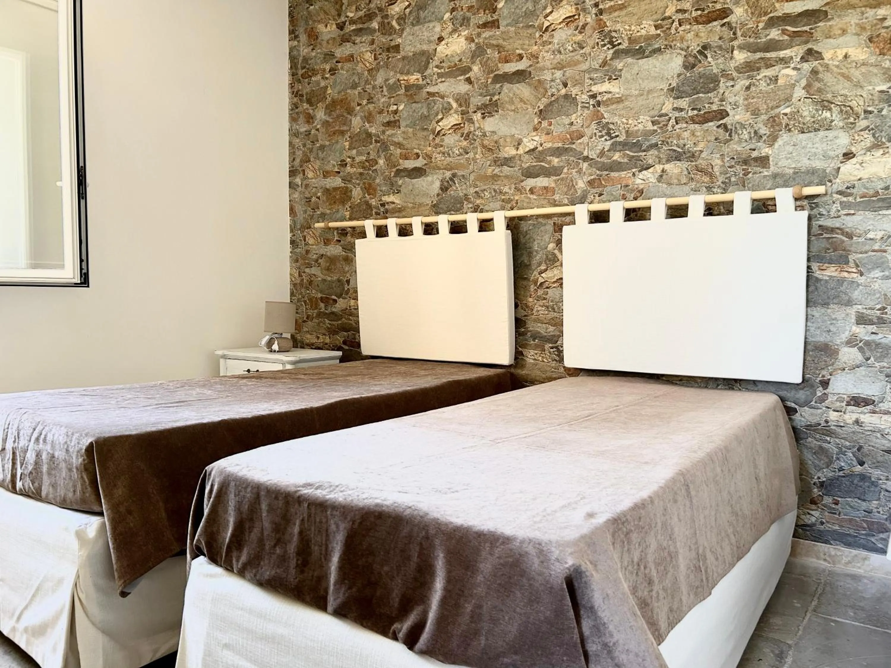 Bed in Villa Delfino
