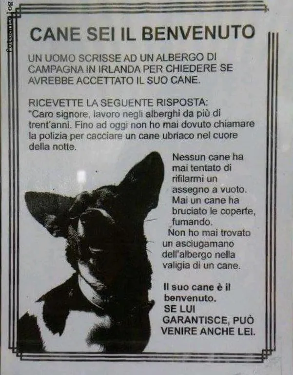 Pets in Villa Delfino