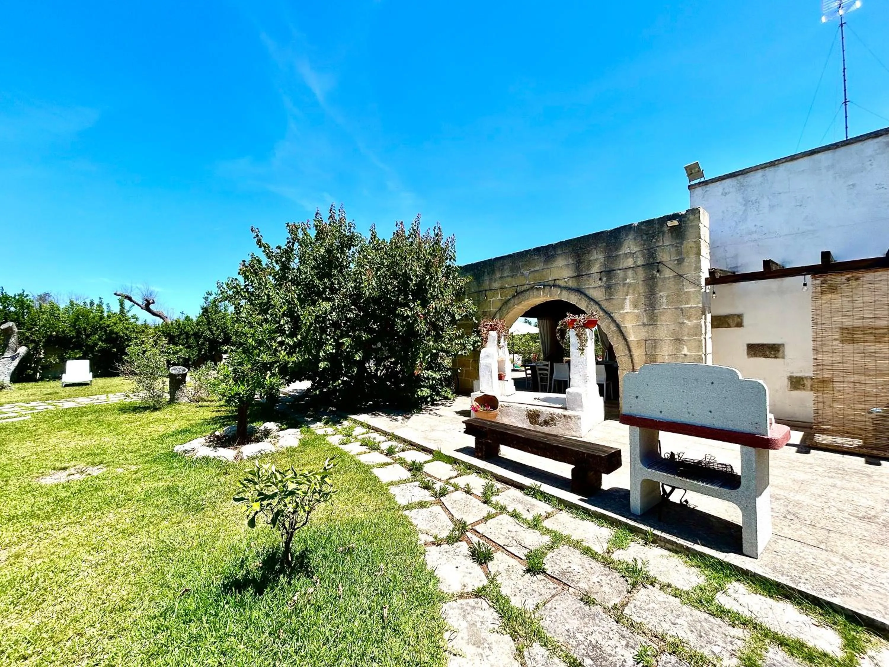 BBQ facilities in Villa Delfino