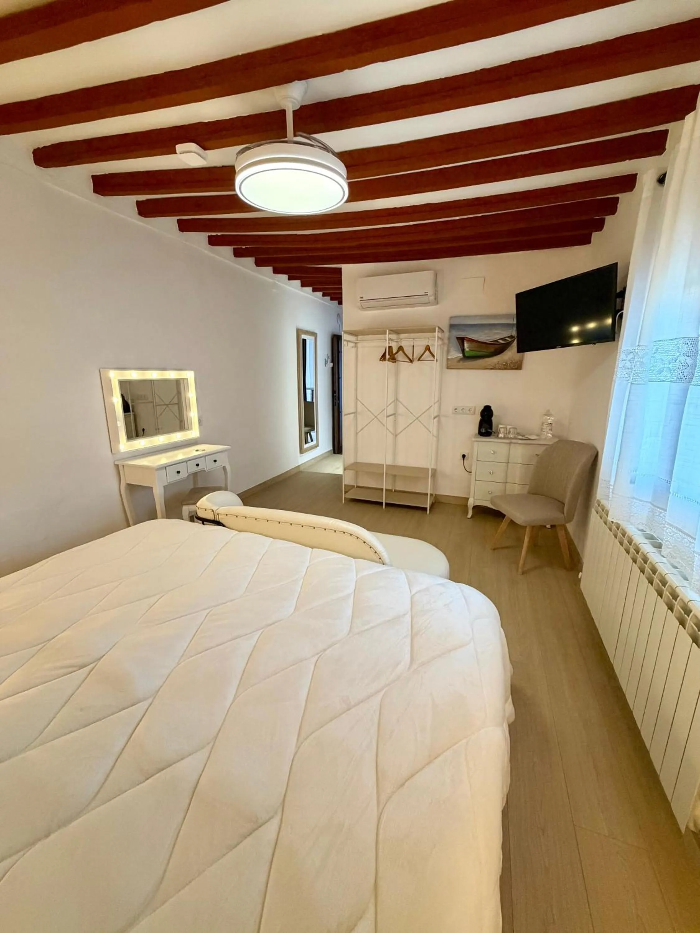 Bed in RETIRO DEL TEATRO Hotel Boutique y Apartamentos en Almagro