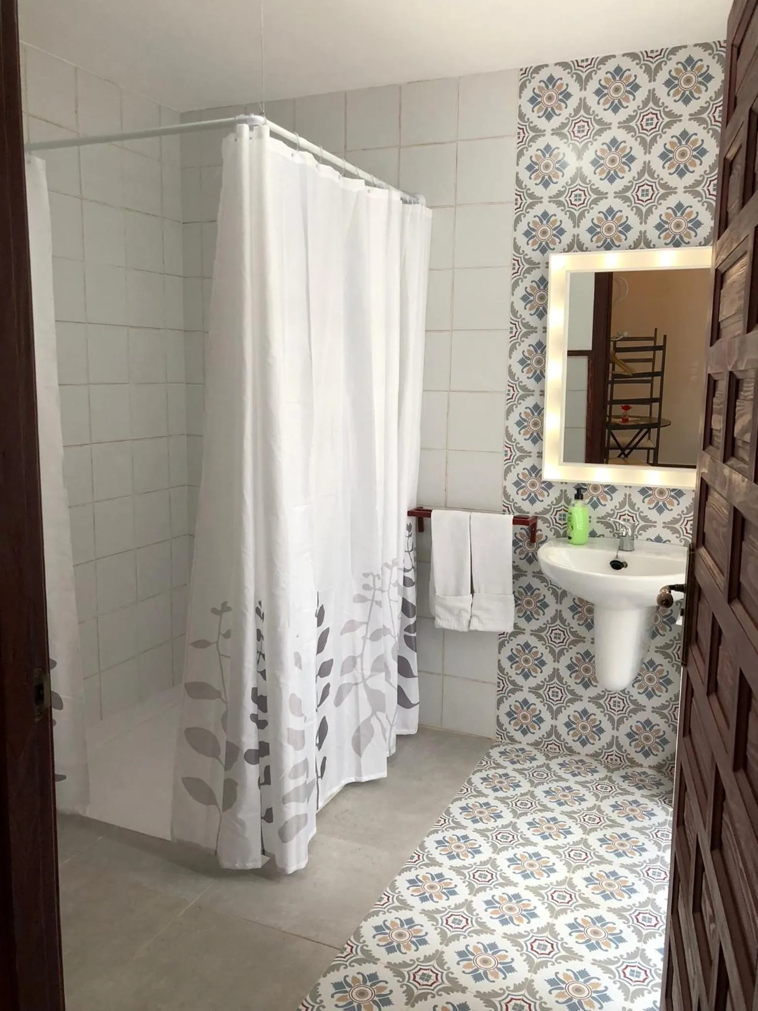 Bathroom in Retiro del Teatro Almagro