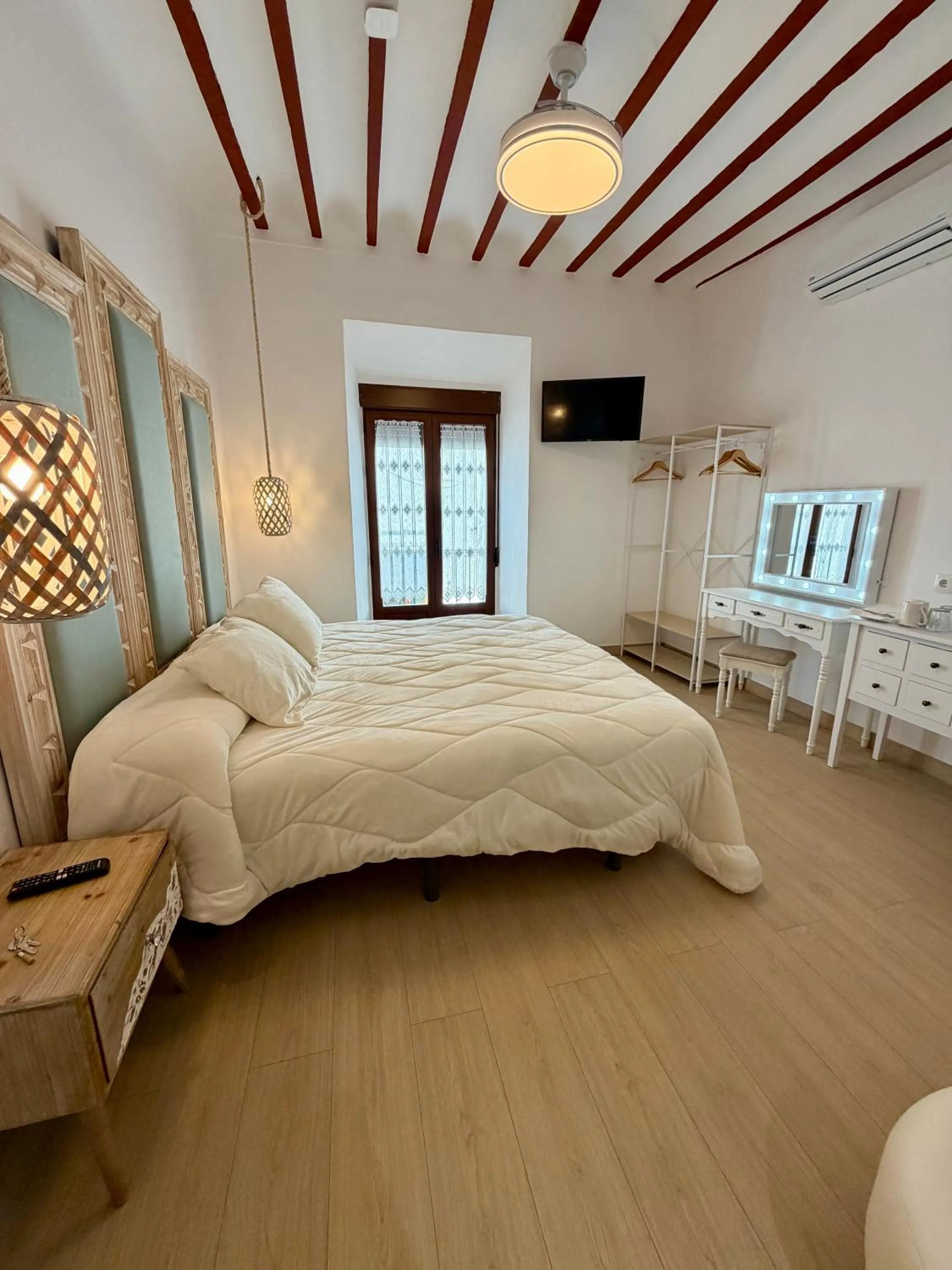 Bed in RETIRO DEL TEATRO Hotel Boutique y Apartamentos en Almagro