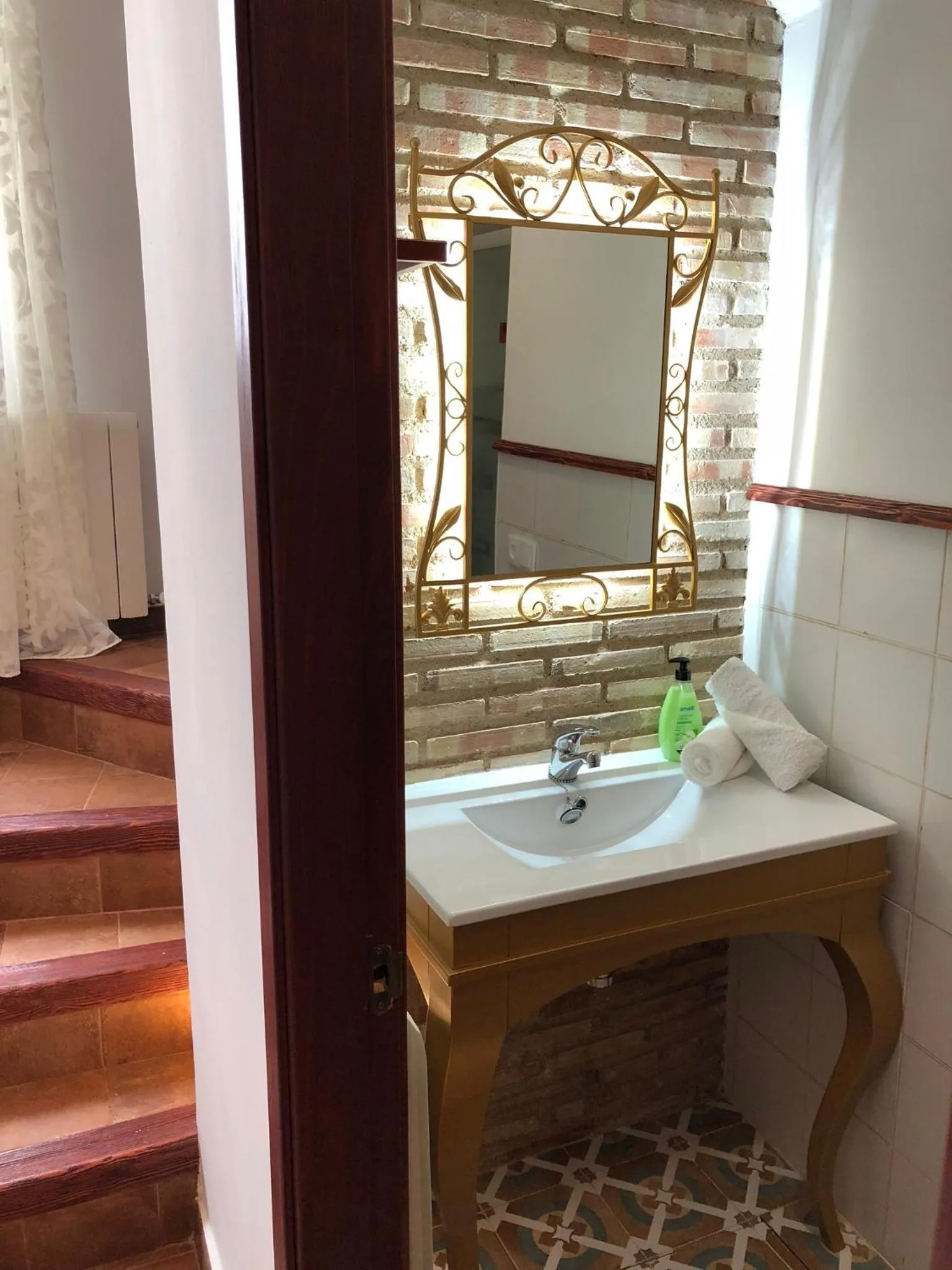 Bathroom in Retiro del Teatro Almagro