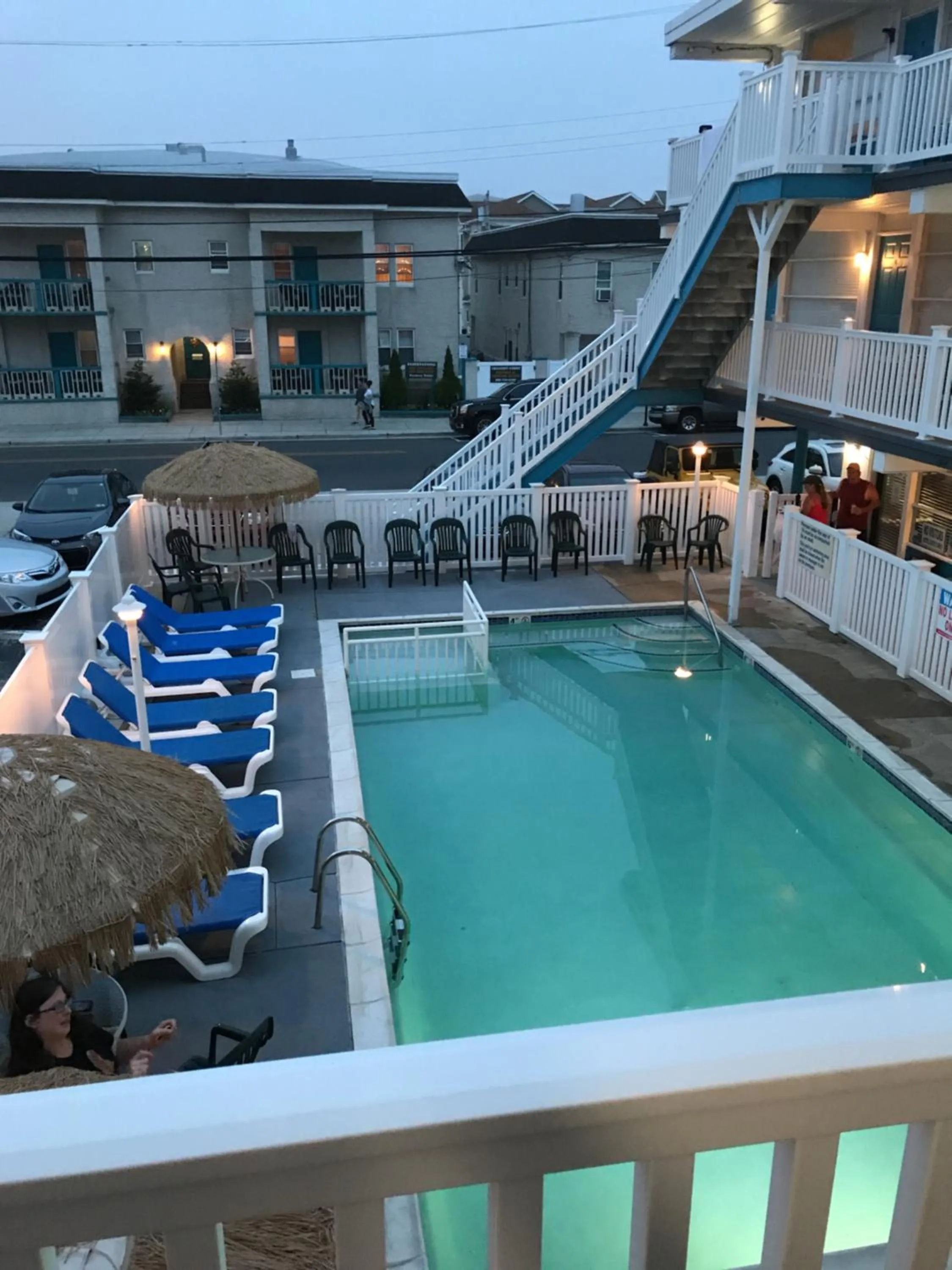 Pool view in Bird of Paradise Motel