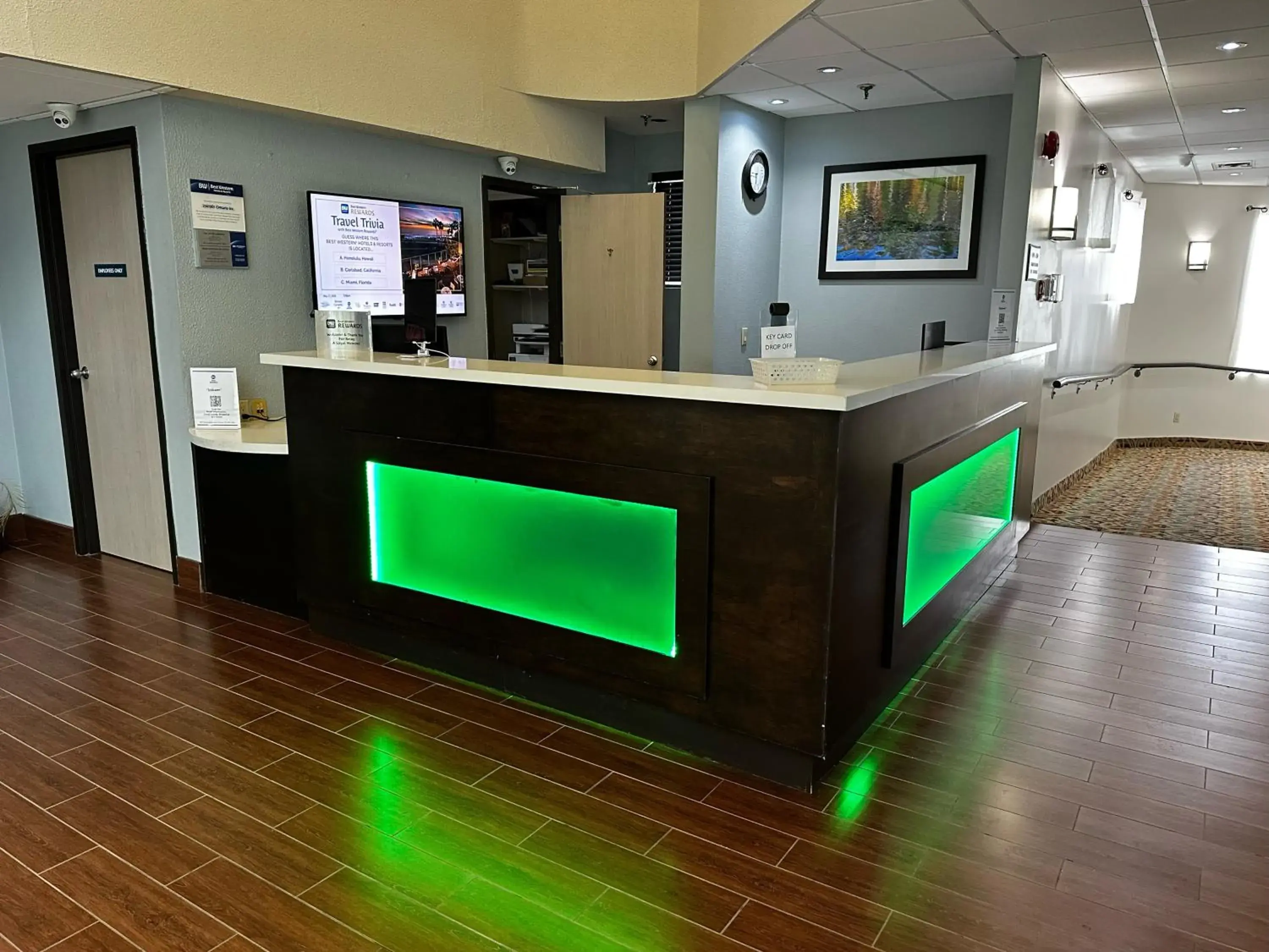 Lobby or reception in Best Western Little River Inn Lobby or reception in Best Western Little River Inn