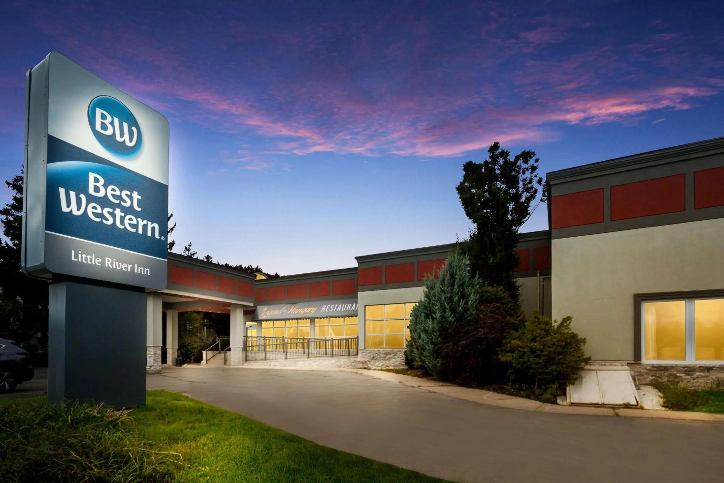 Property building in Best Western Little River Inn