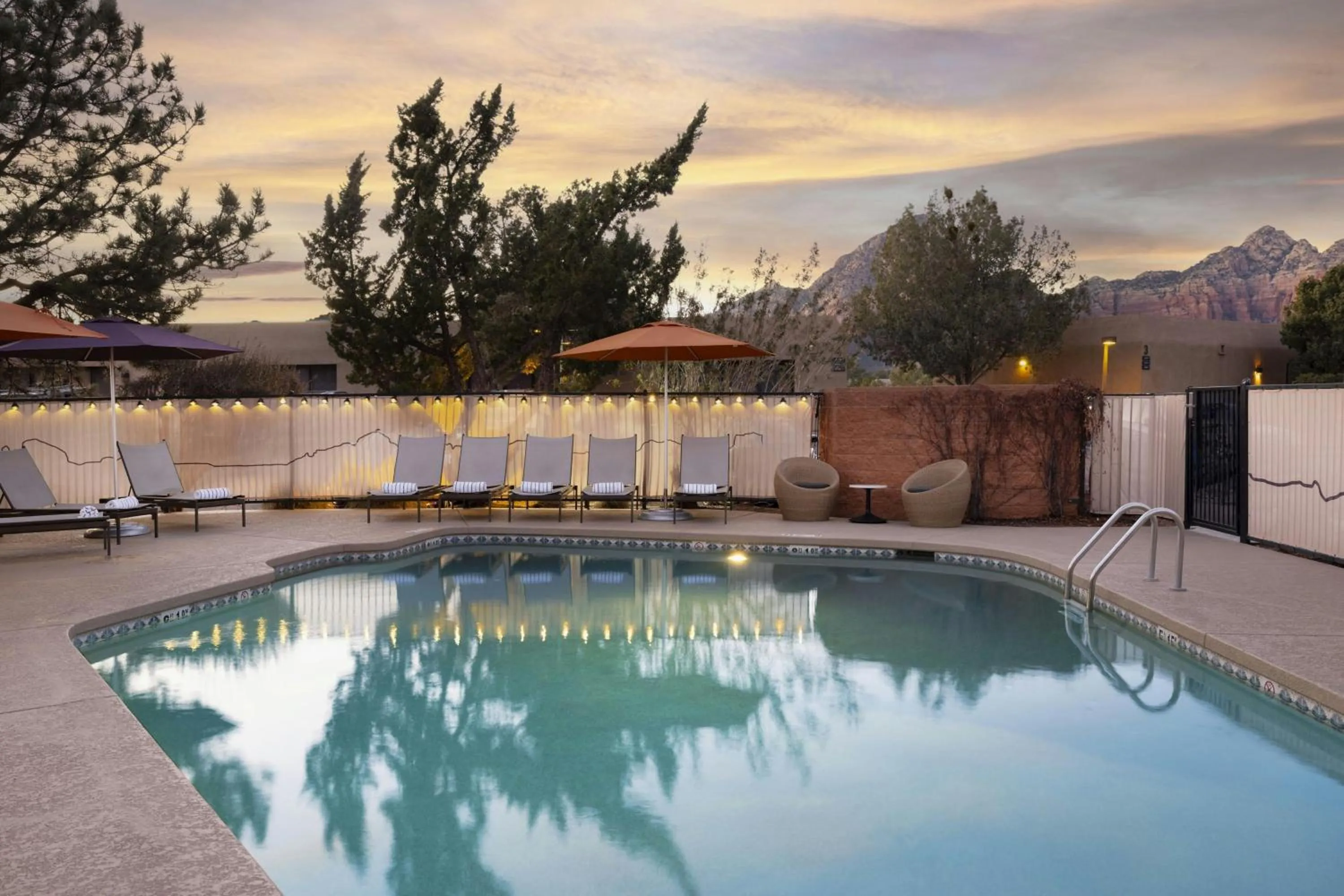 Swimming pool in Sky Rock Sedona, a Tribute Portfolio Hotel