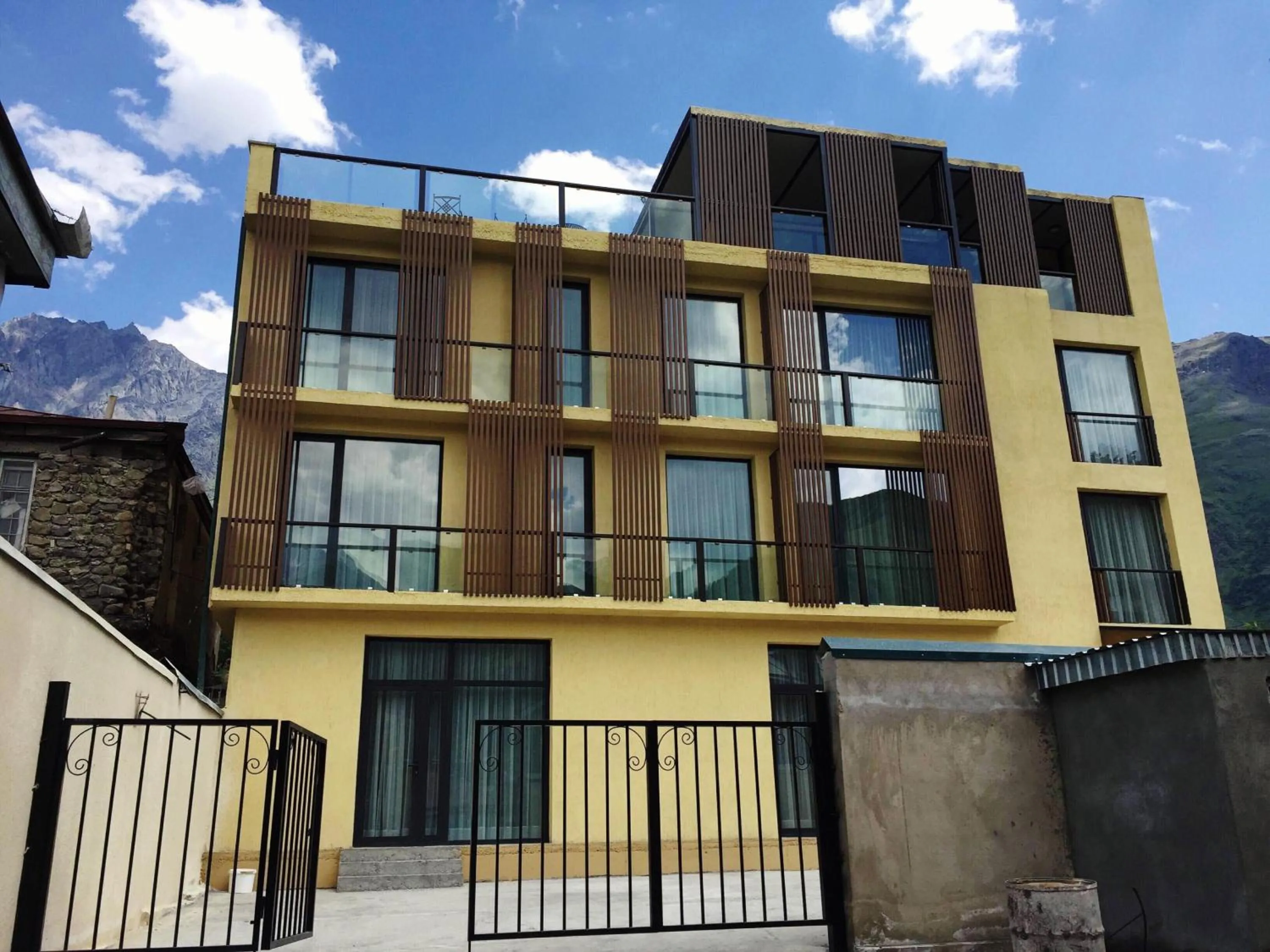 Property building in Mount Inn Kazbegi