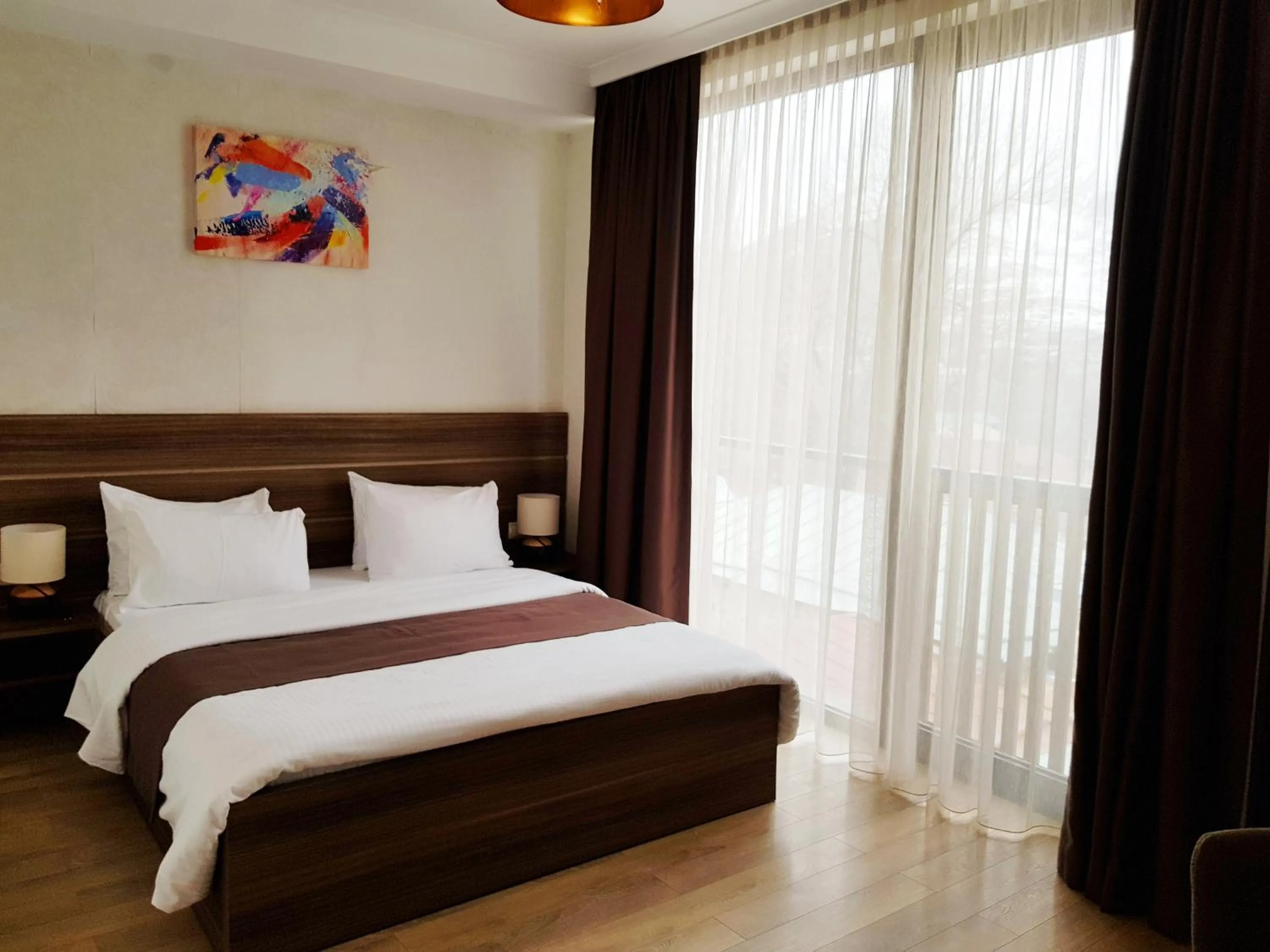 Bed in Mount Inn Kazbegi