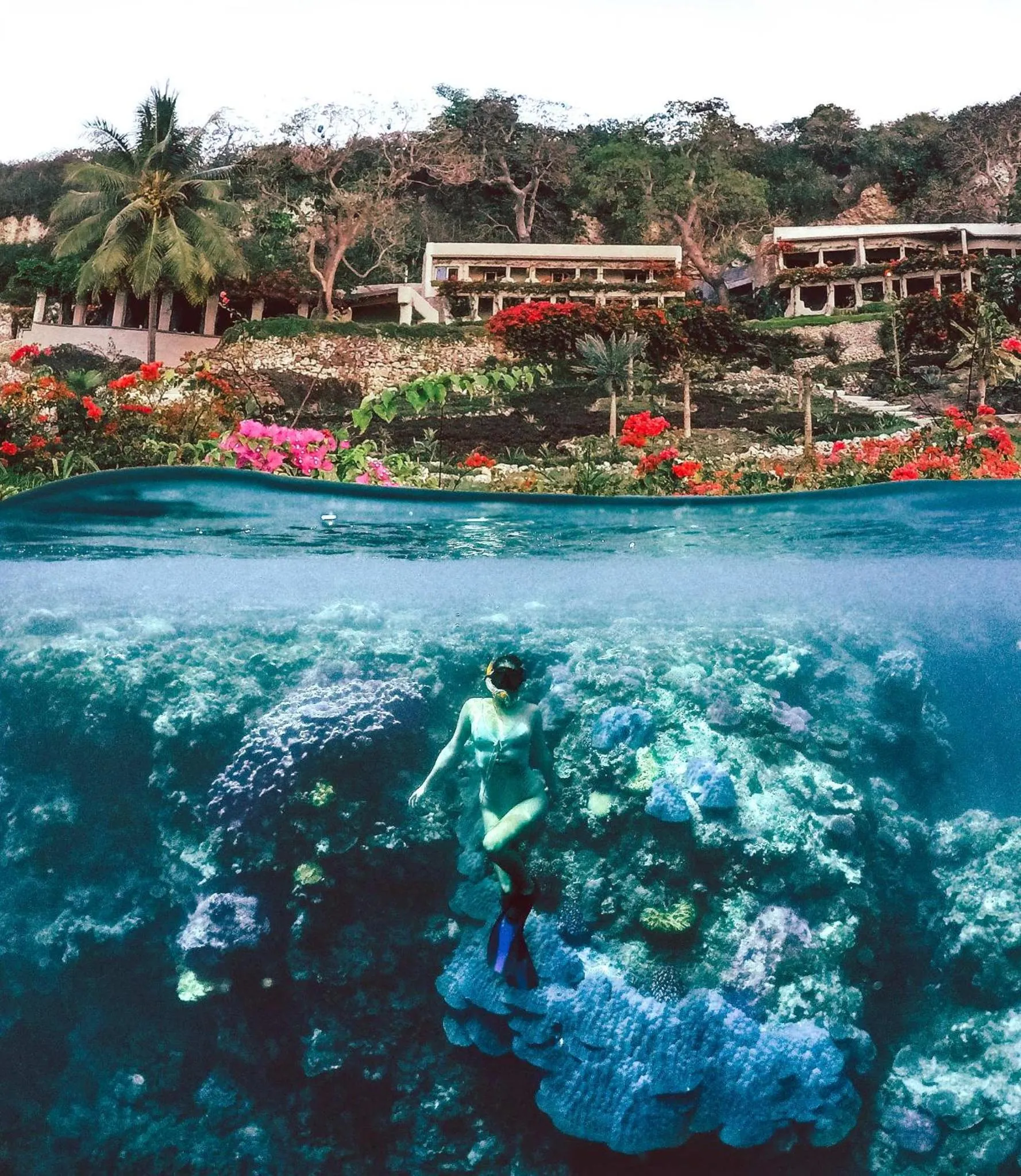 Natural landscape in Rockwater Resort