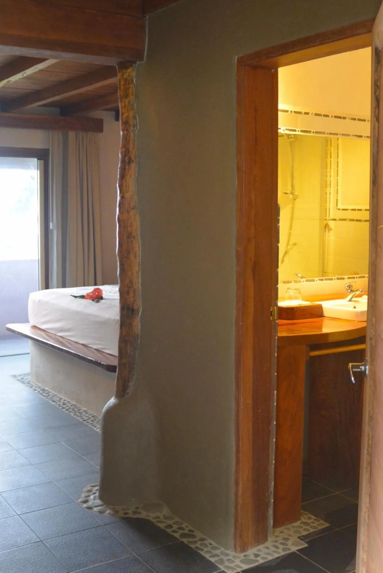 Shower, Bed in Rockwater Resort