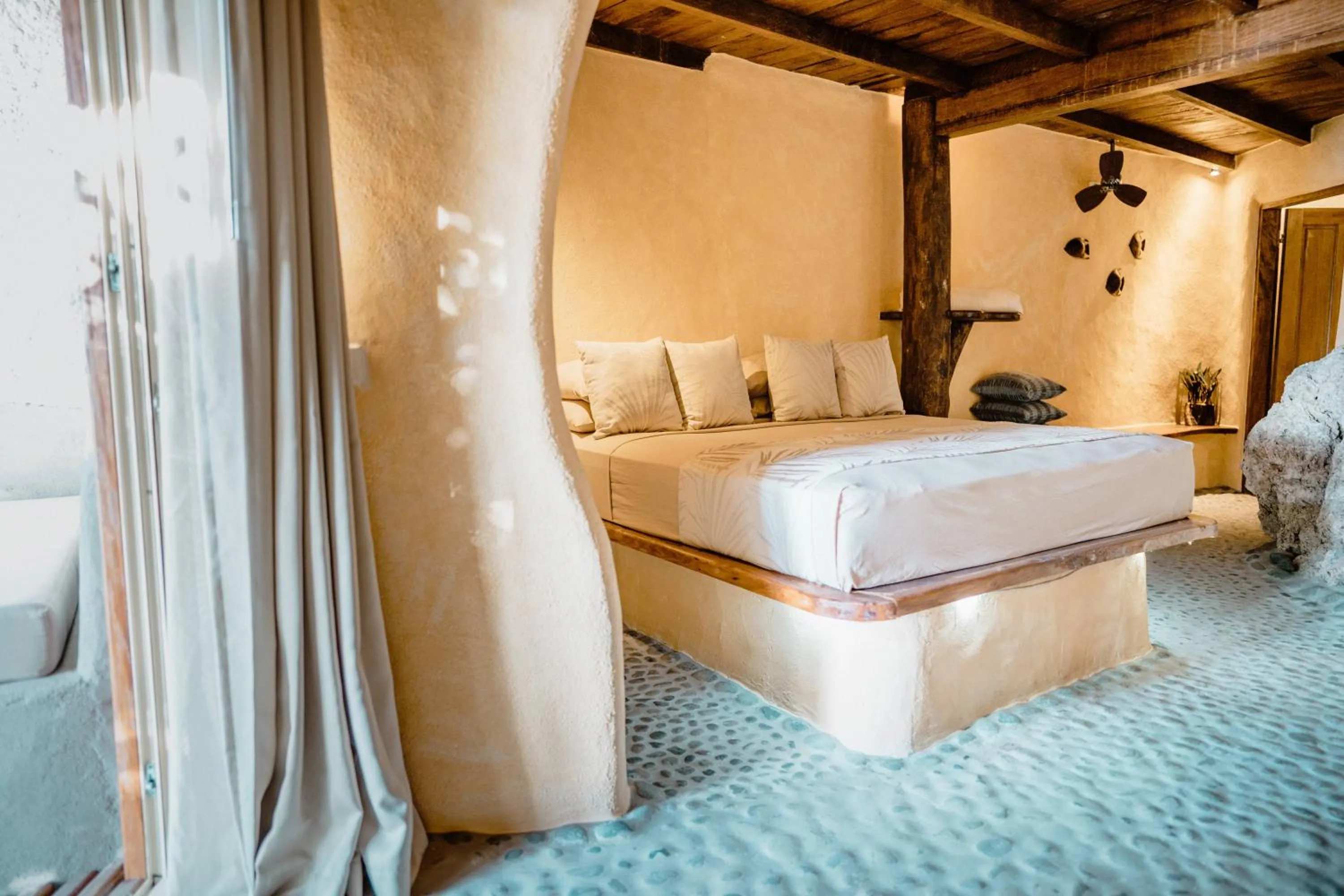 Bed in Rockwater Resort