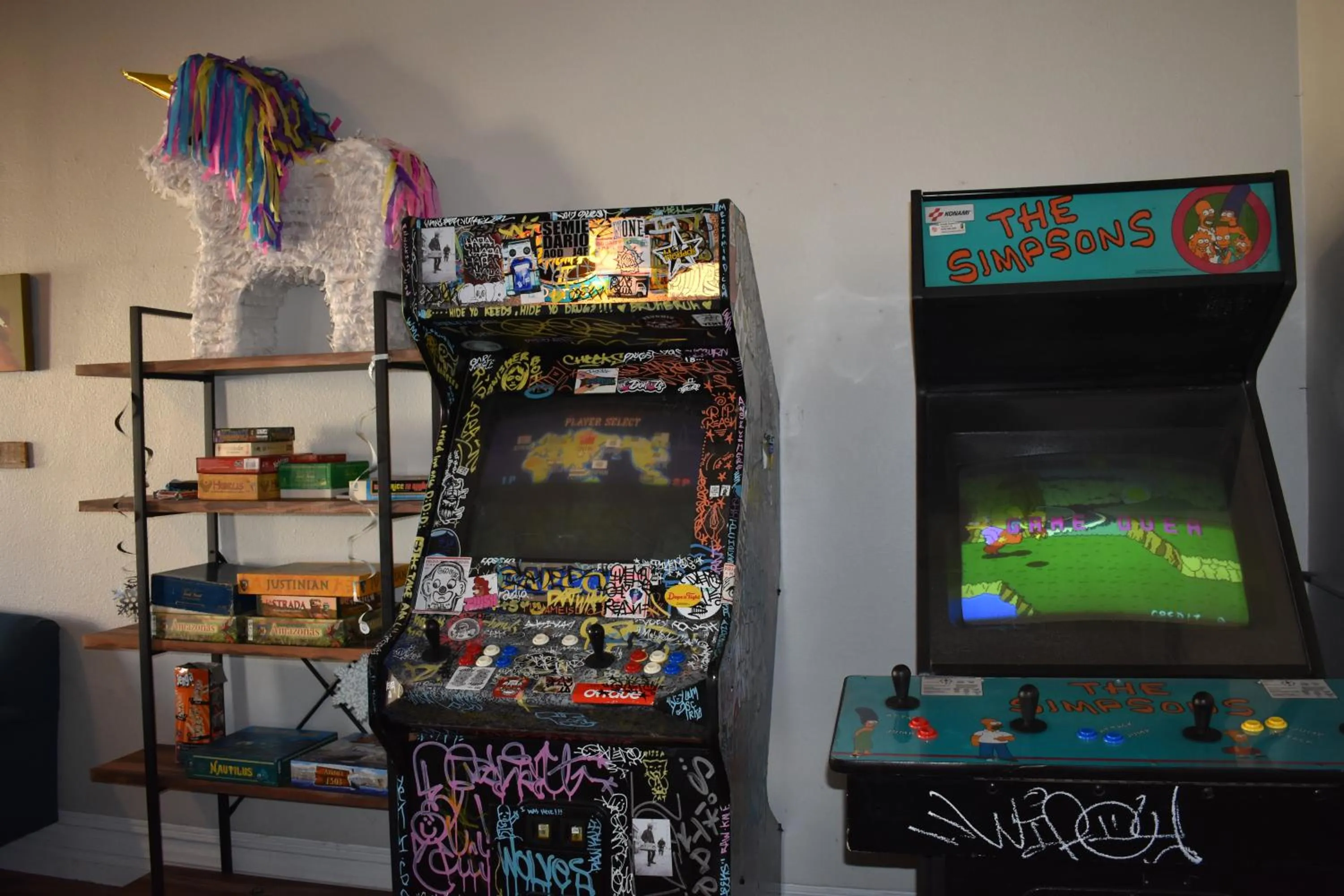 Game Room in HI San Diego Downtown Hostel