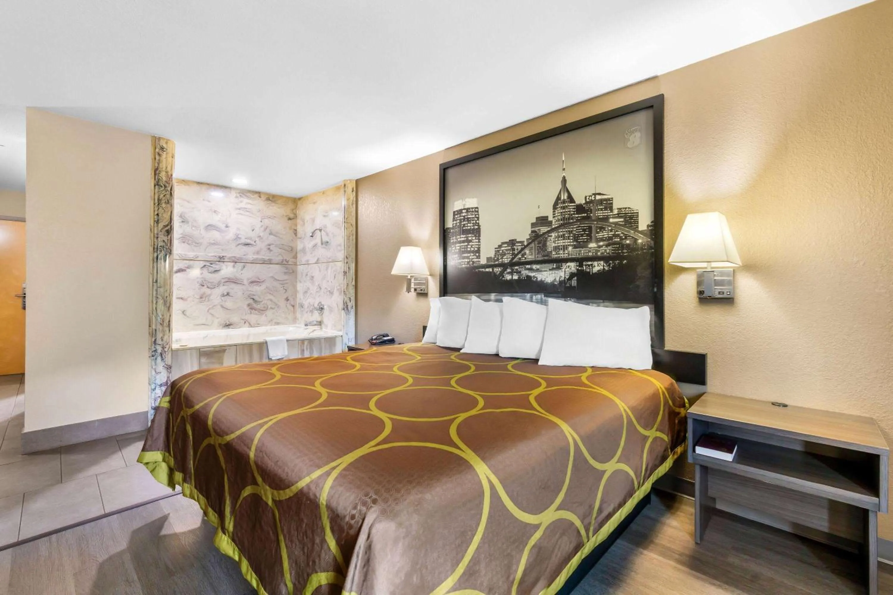 Photo of the whole room, Bed in Super 8 by Wyndham Dickson