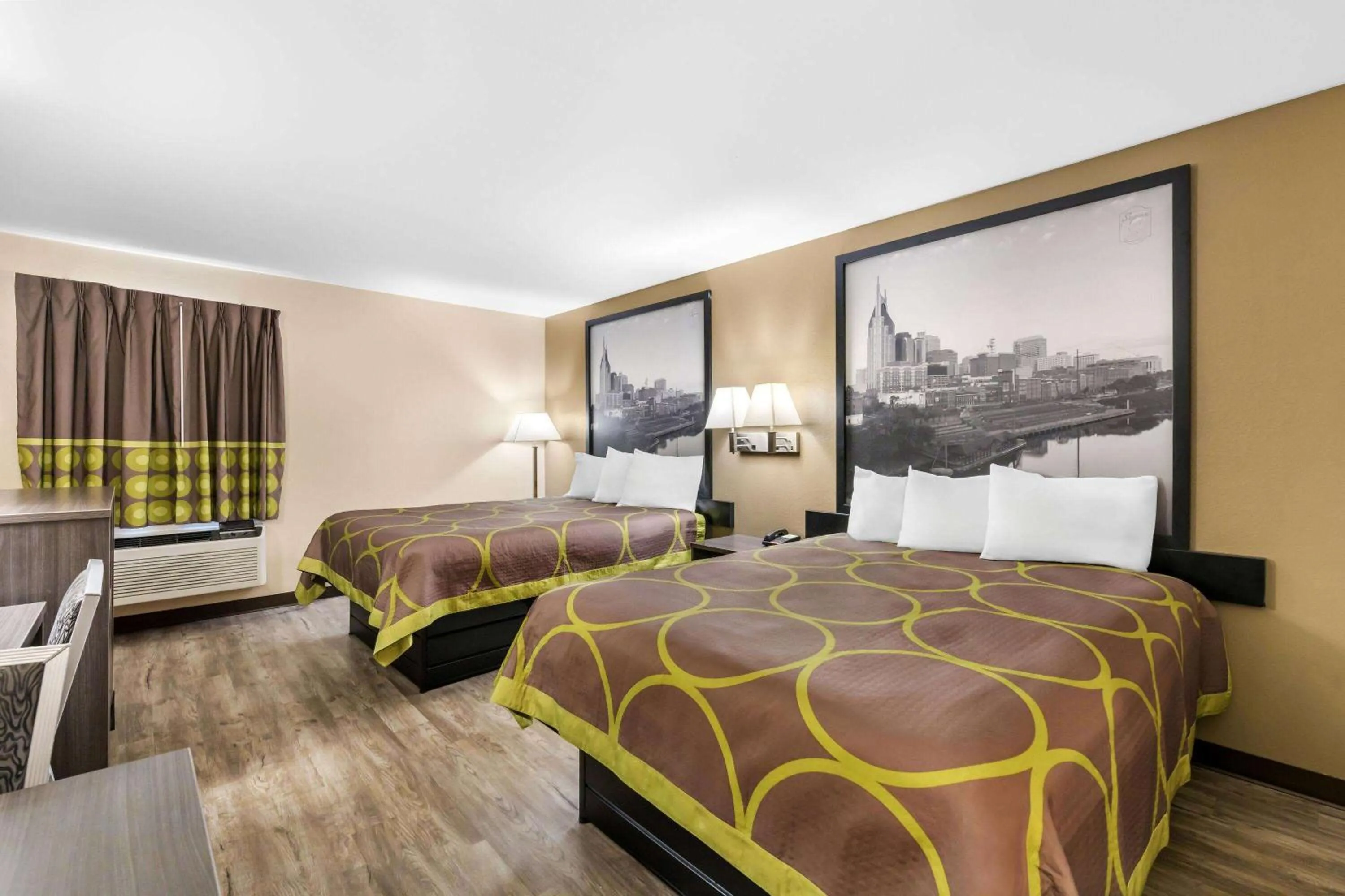 Bed in Super 8 by Wyndham Dickson