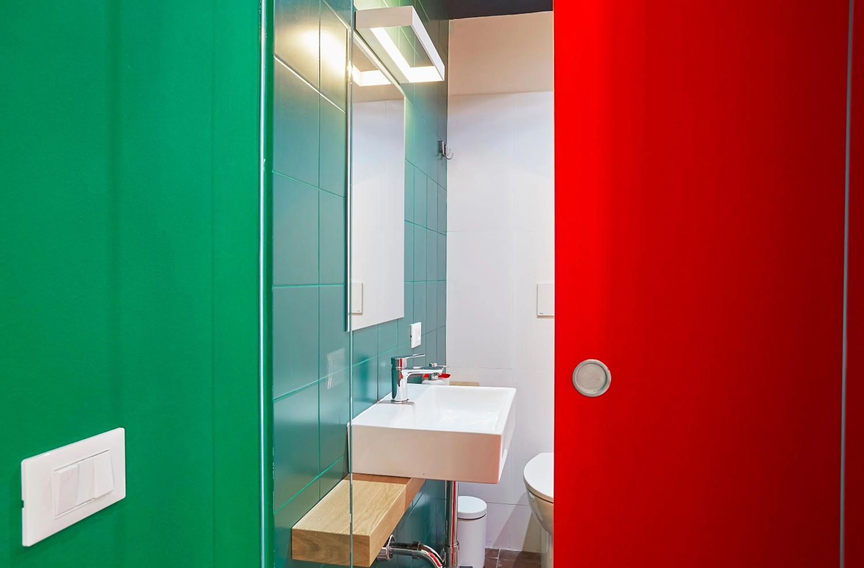 Bathroom in B&B DEL CORSO