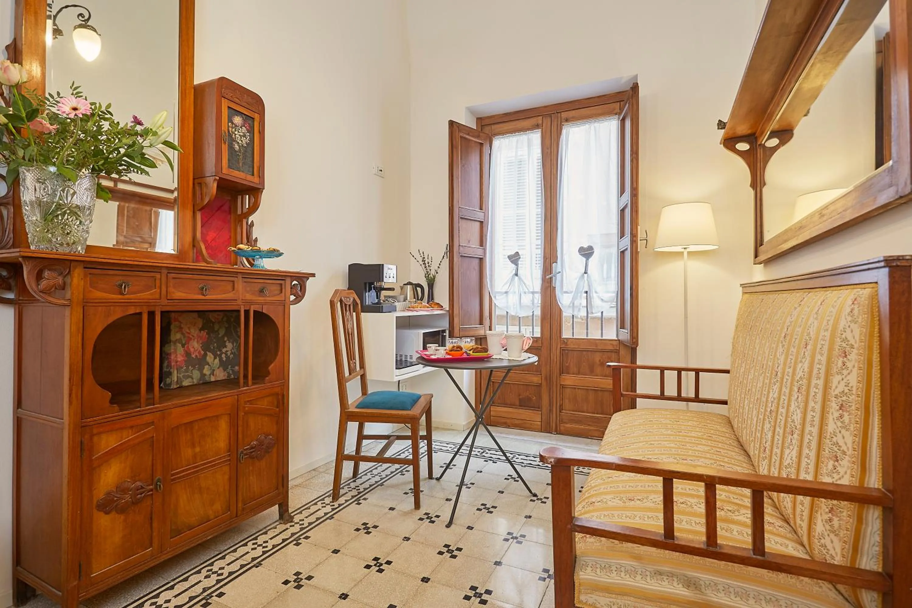 Lobby or reception in B&B DEL CORSO