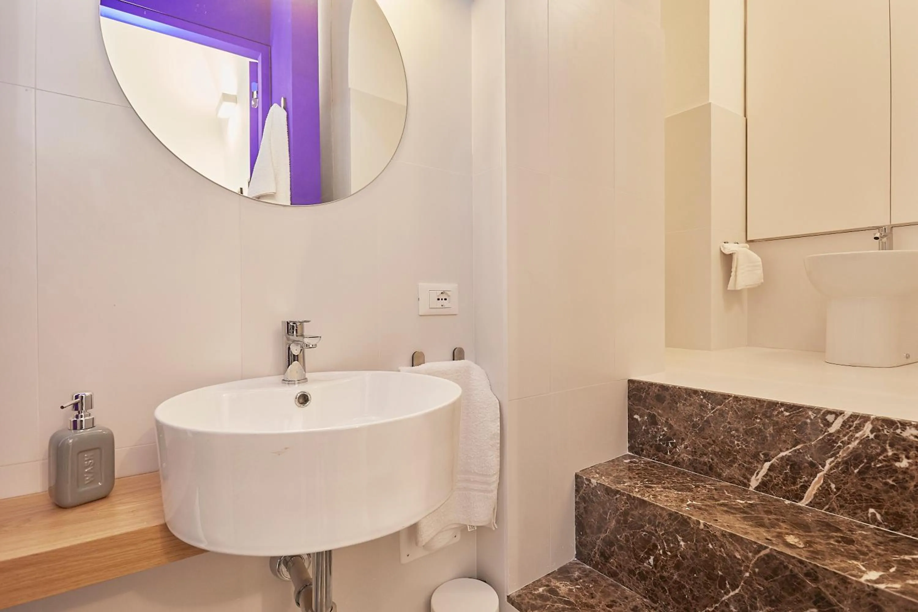 Bathroom in B&B DEL CORSO