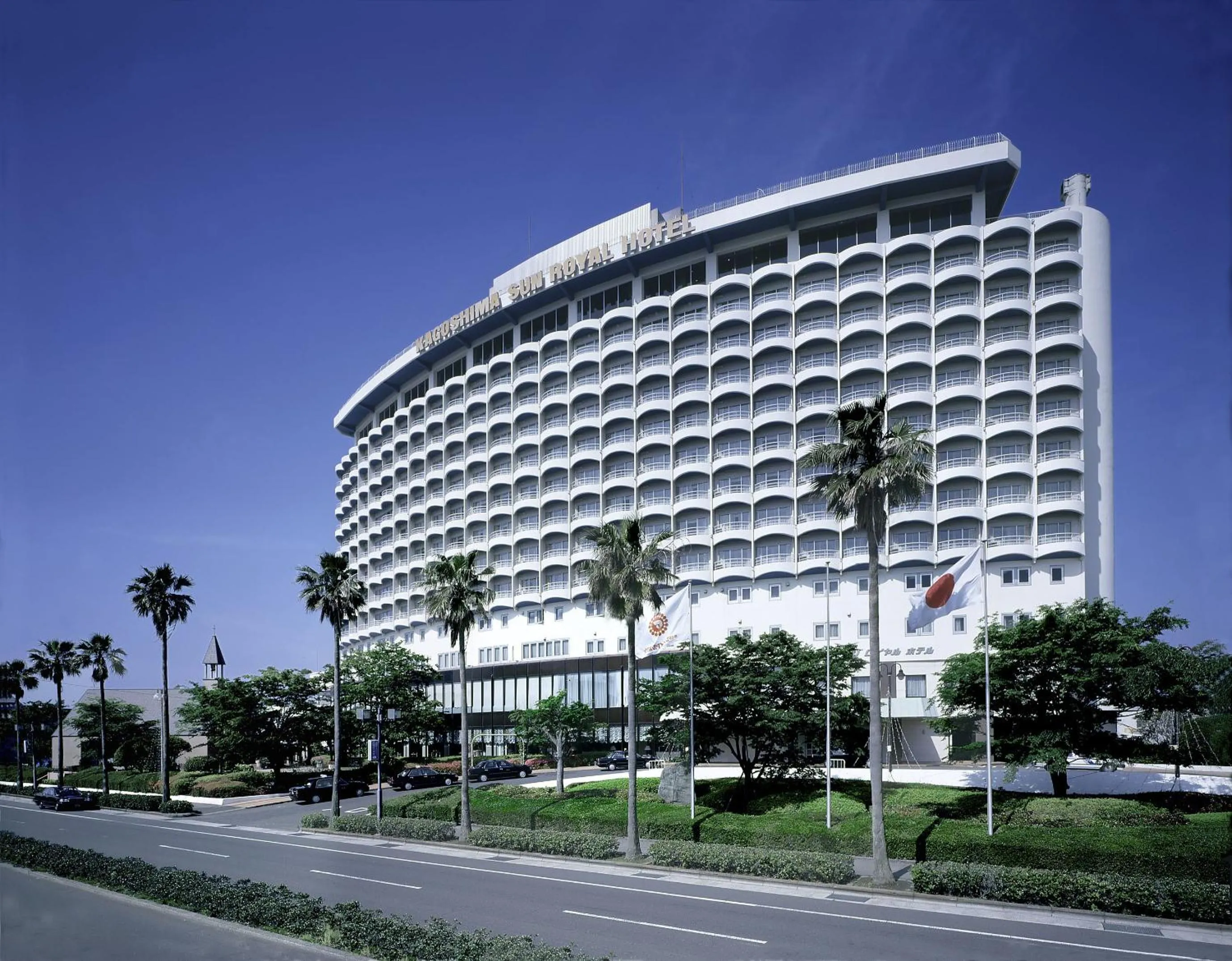 Property building in Kagoshima Sun Royal Hotel