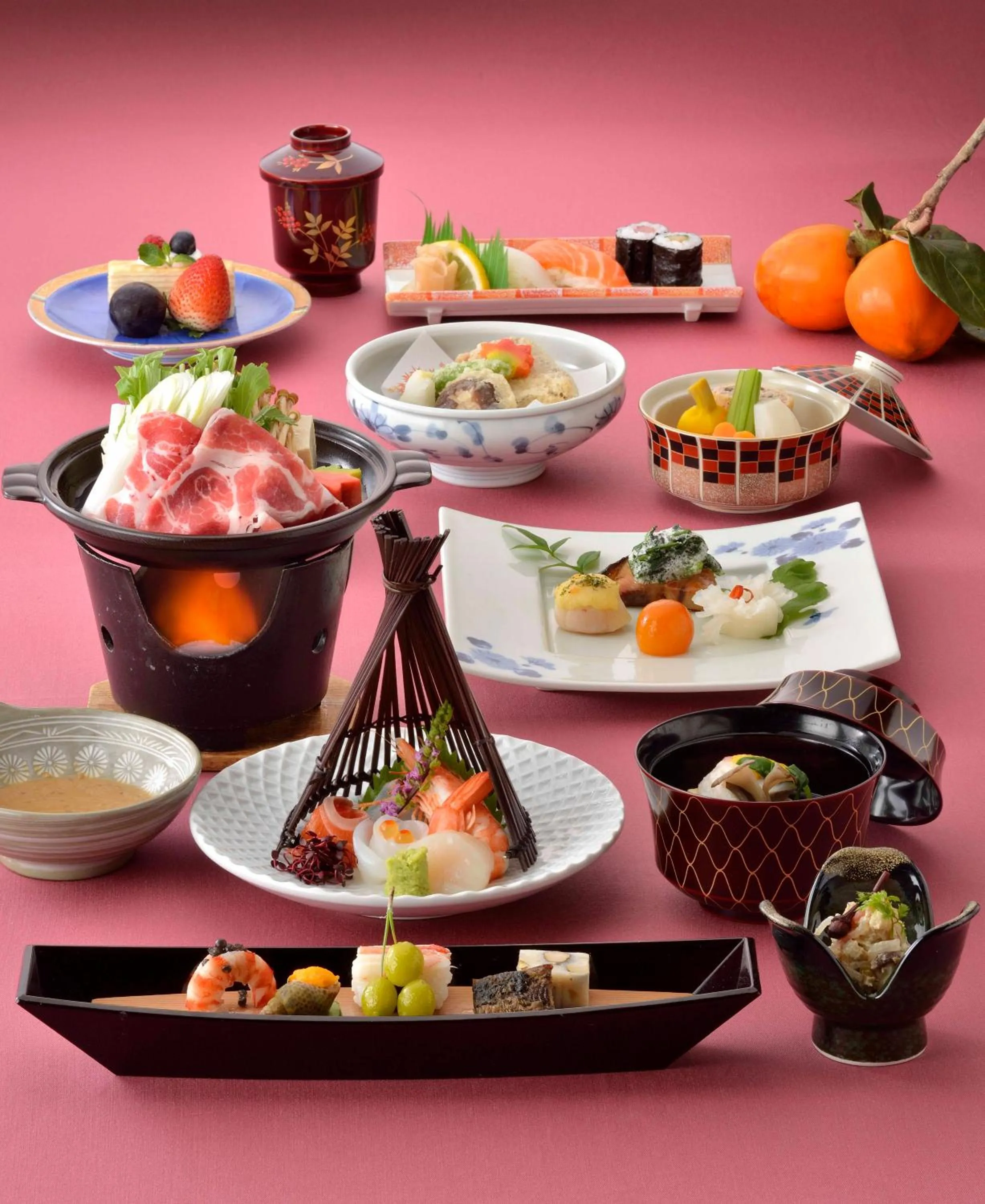 Dinner in Kagoshima Sun Royal Hotel