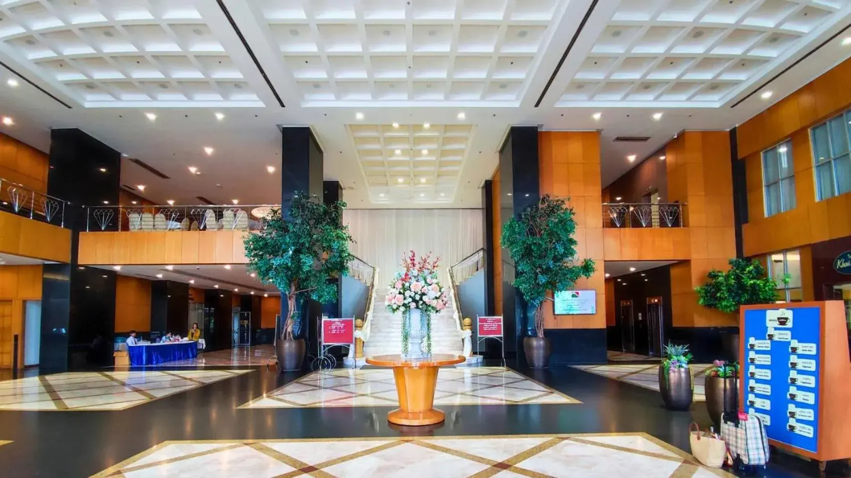 Lobby or reception in Diamond Plaza Hotel Lobby or reception in Diamond Plaza Hotel